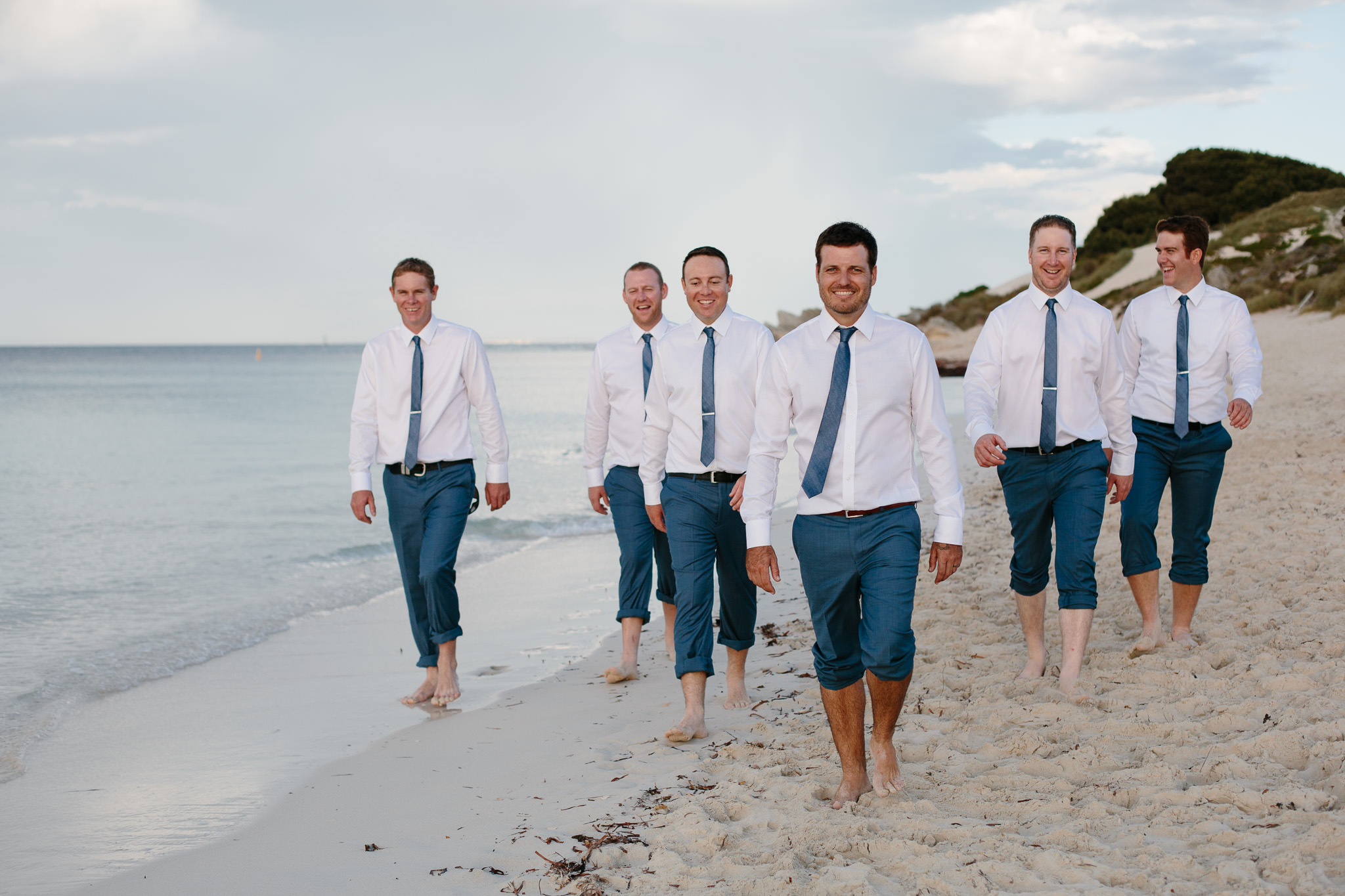 Rottnest Island wedding-groomsmen