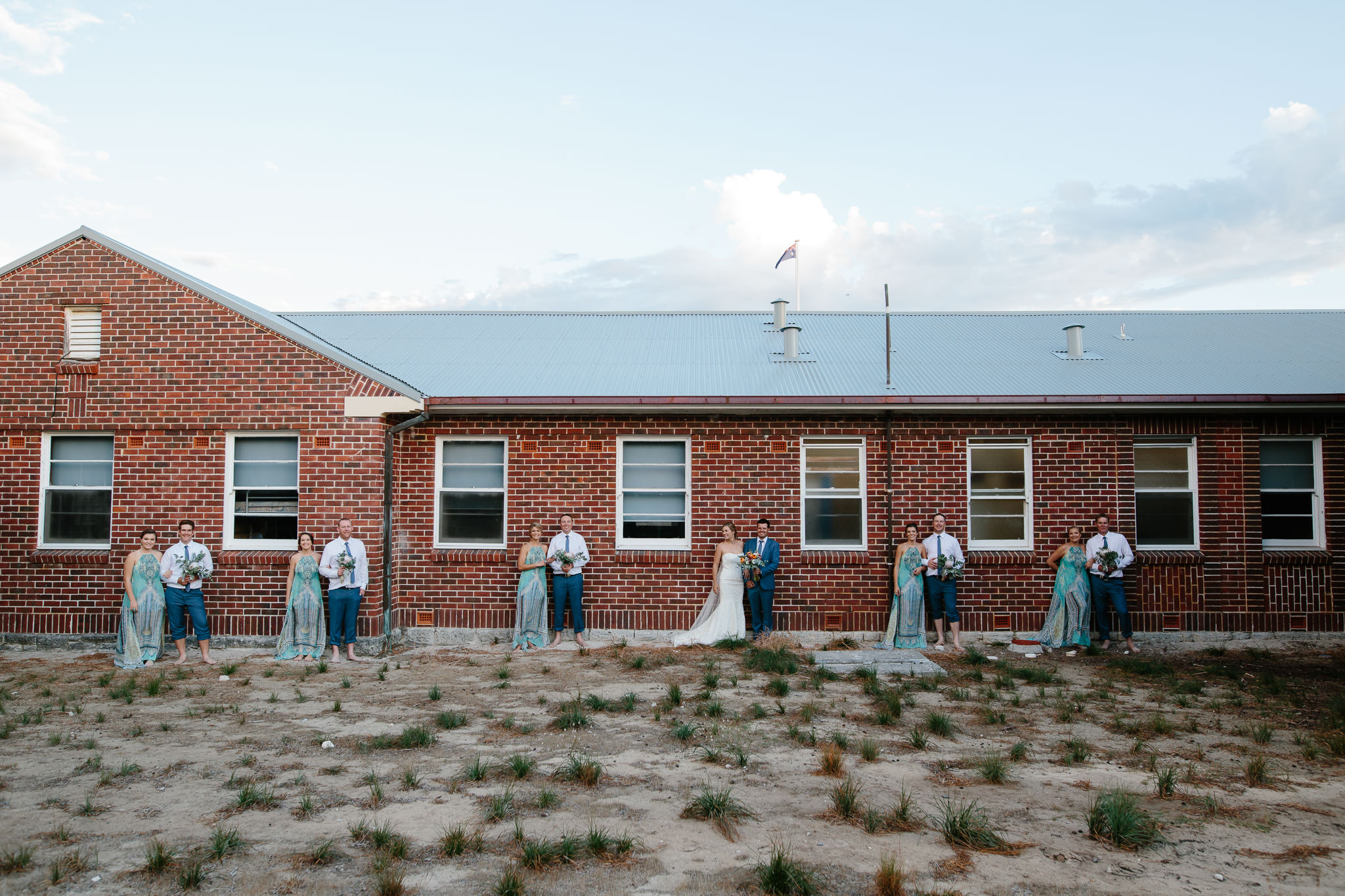 Rottnest Island wedding-bridal party-Peggy Saas