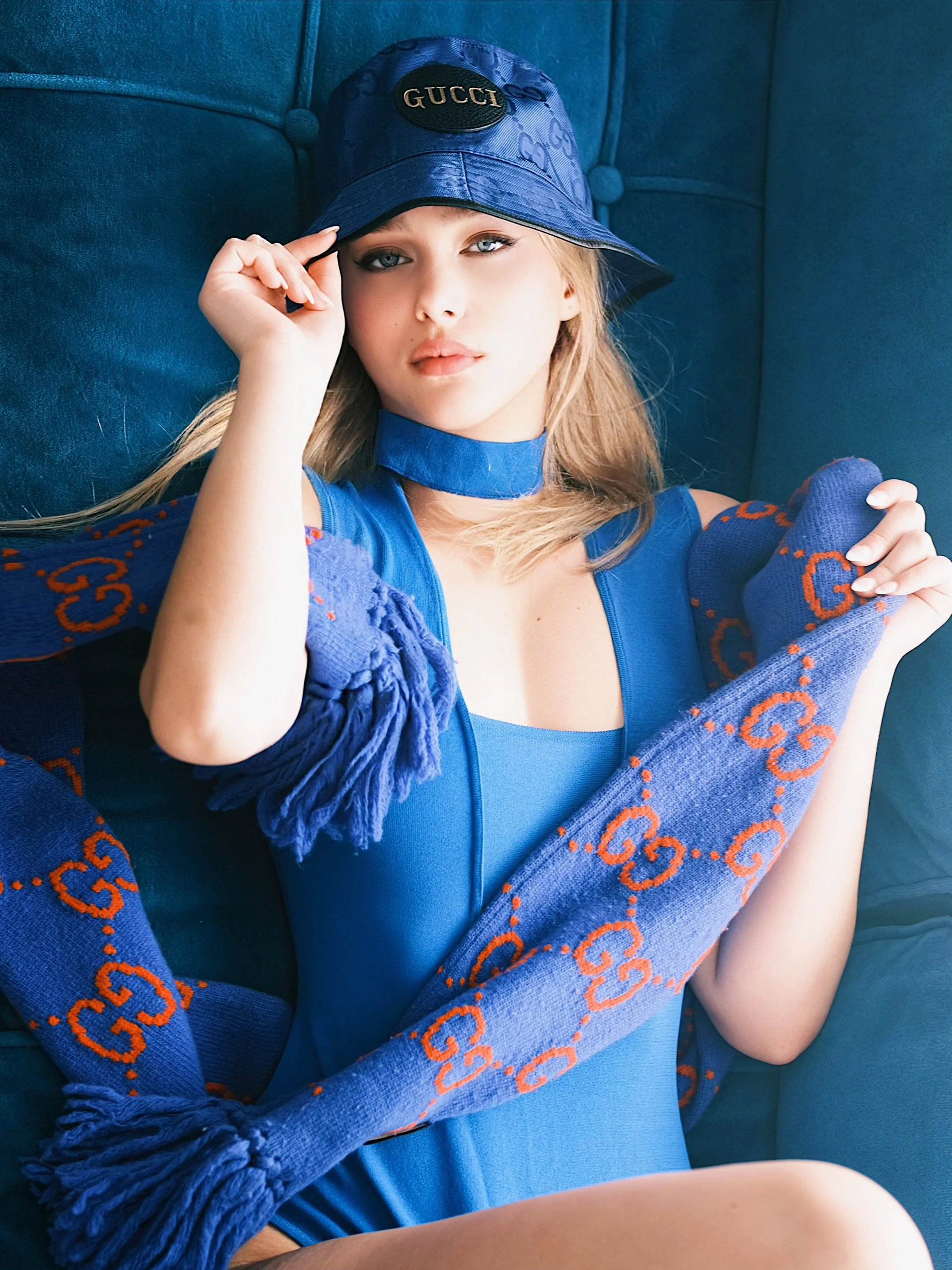 Havanna Winter Photographed by Lee Clower in Gucci 