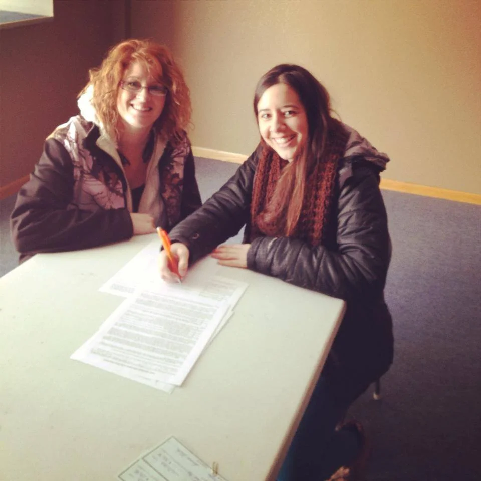 Purchasing the building on a contract for deed.