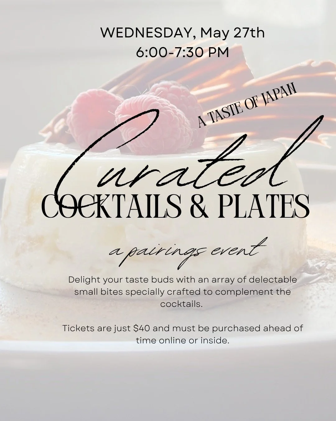 Curated Cocktails and Plates: A Taste of Japan