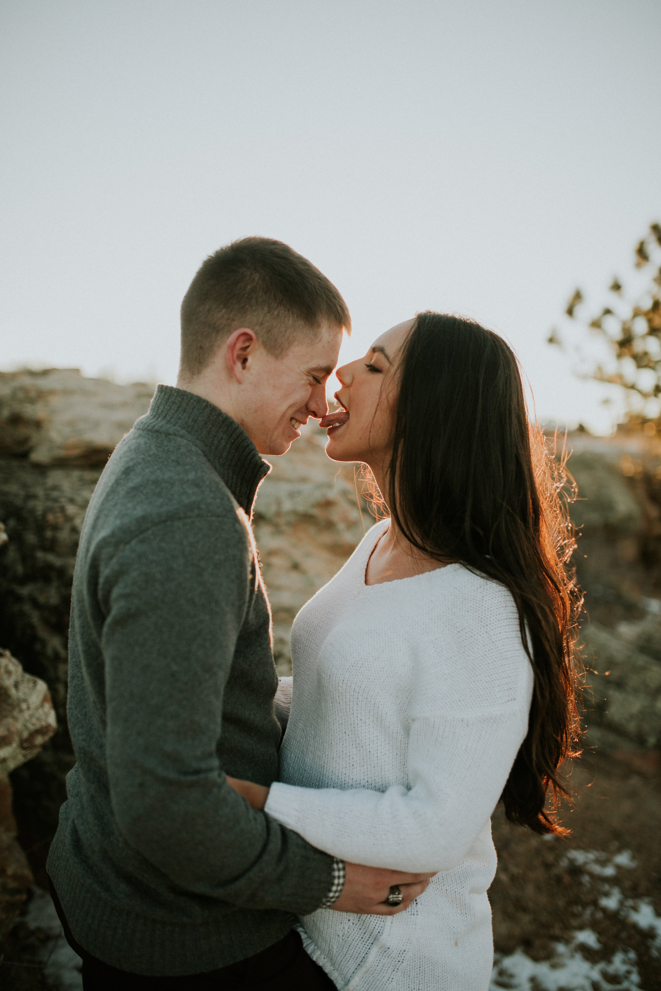 snowy-bear-lake-engagement