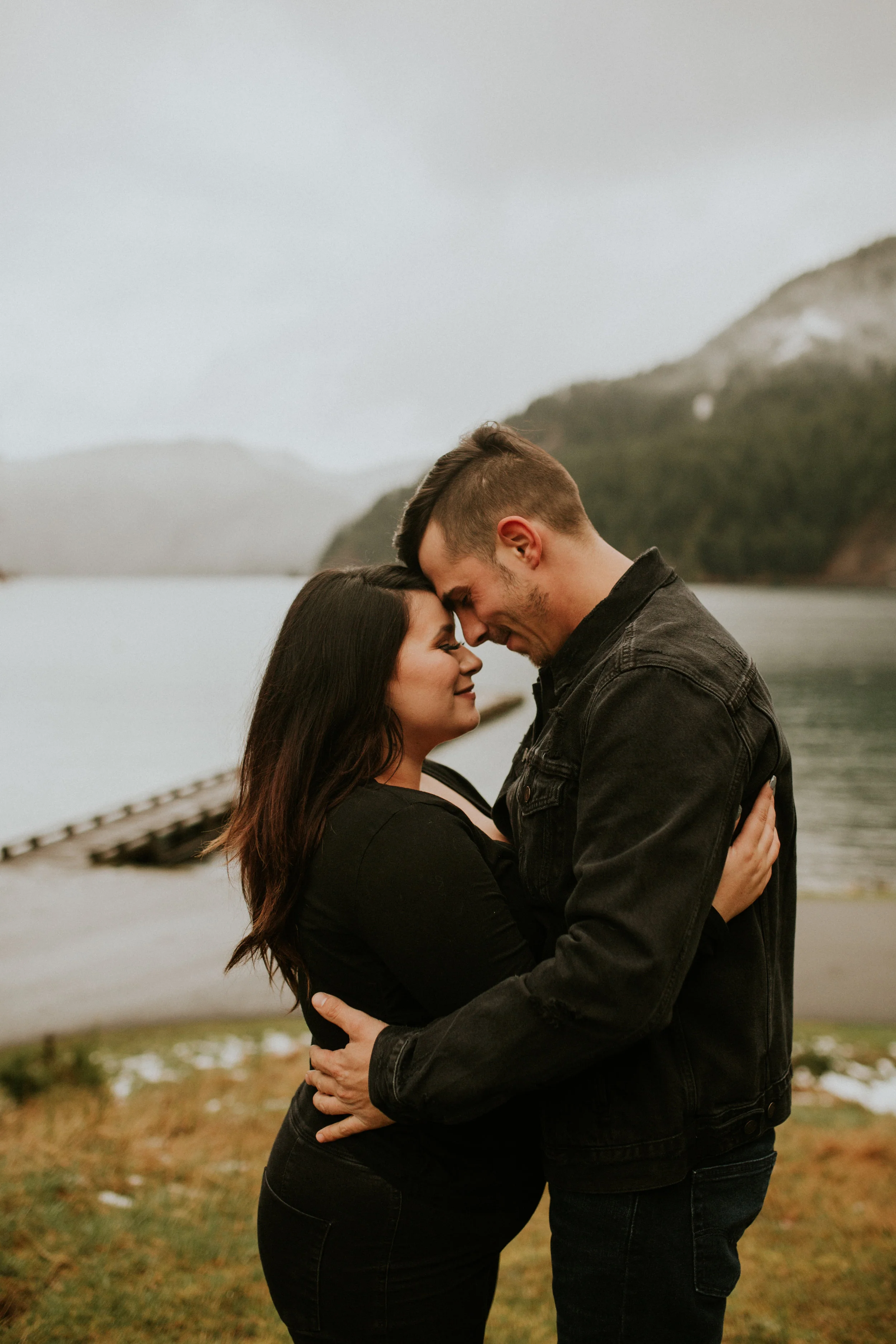 olympic peninsula elopement session by breeanna lasher