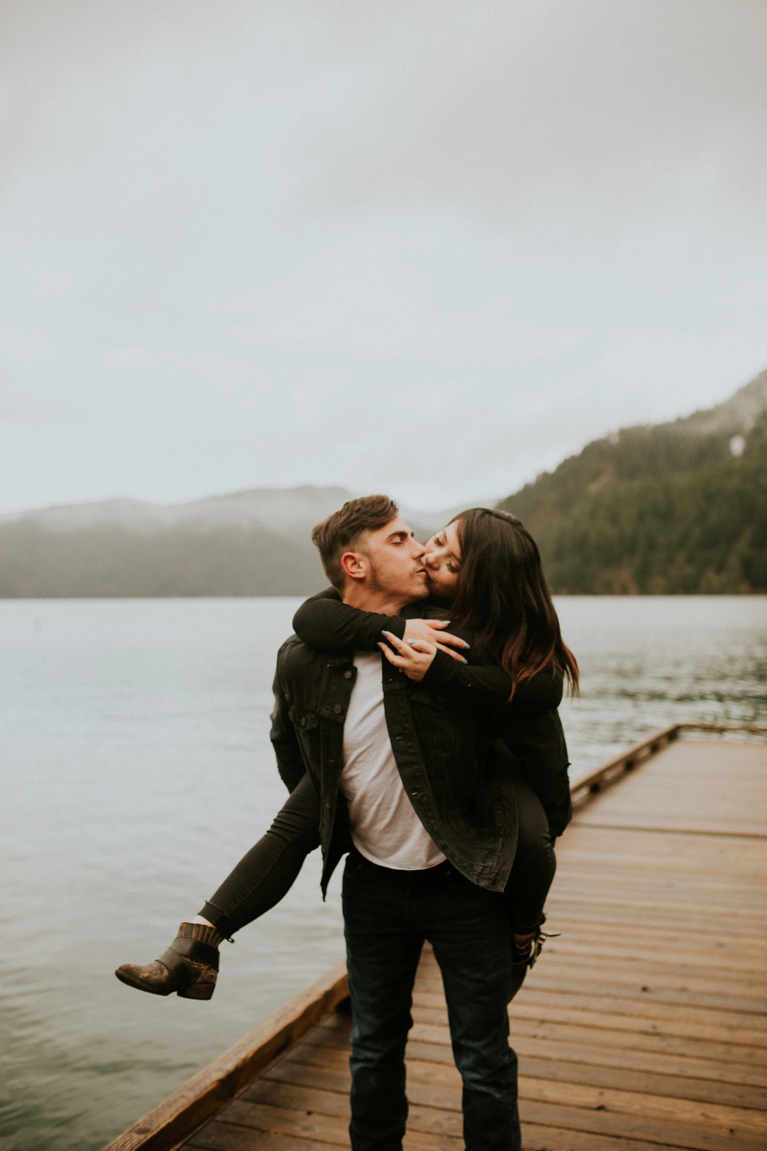 lake cresent engagement session by BreeAnna Lasher