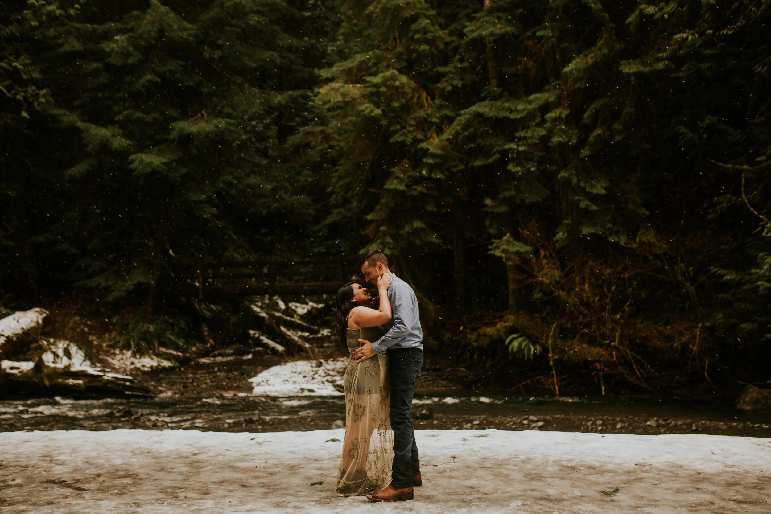 Olympic national park engagement session photos by BreeAnna Lasher