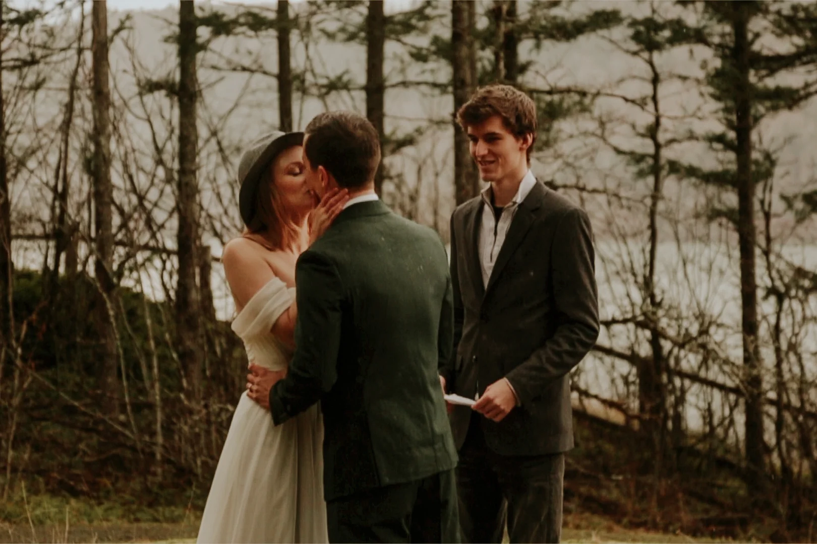 Bridal veil falls columbia river gorge elopement&nbsp;