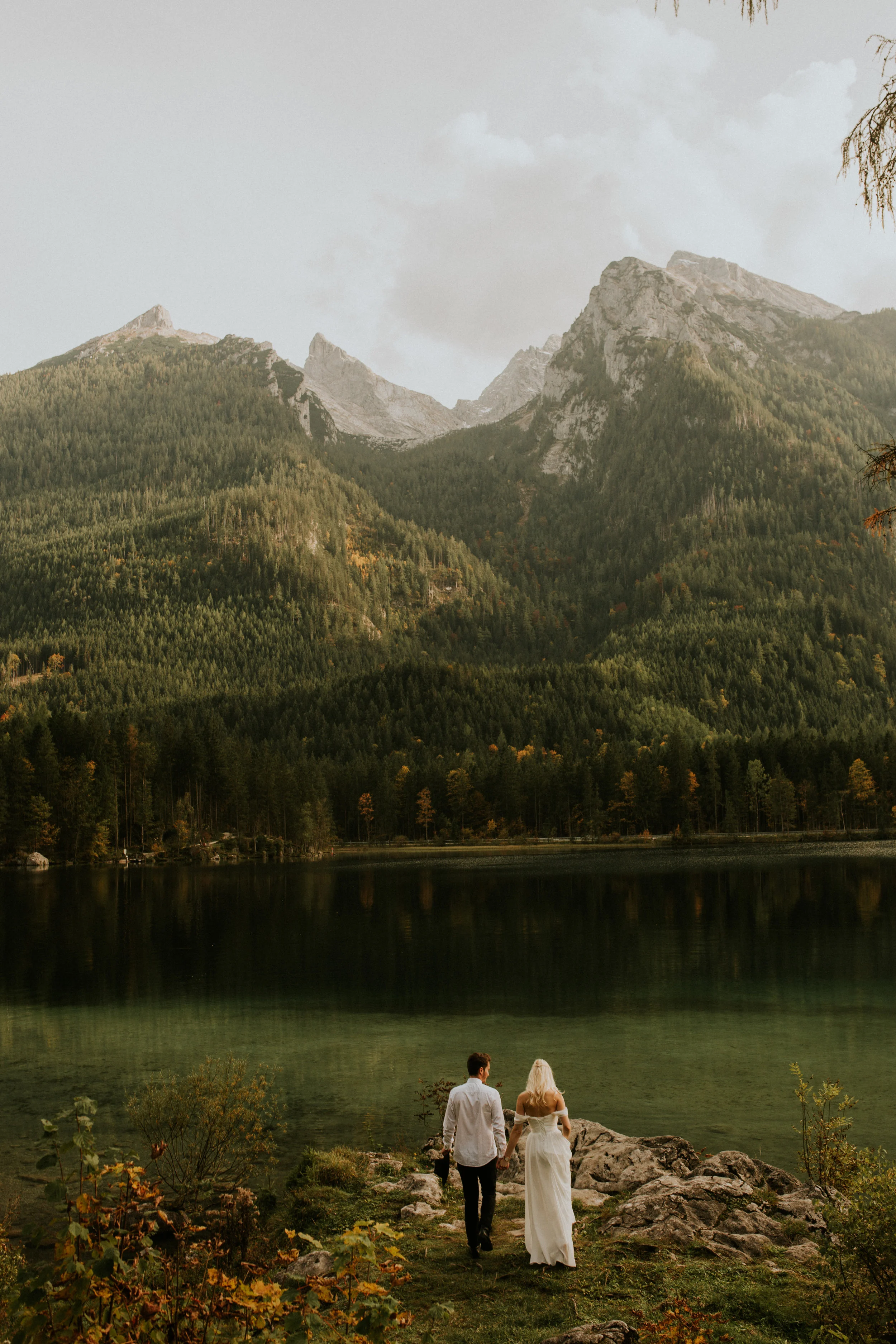 hintersee elopement couple session by photographer BreeAnna Lasher