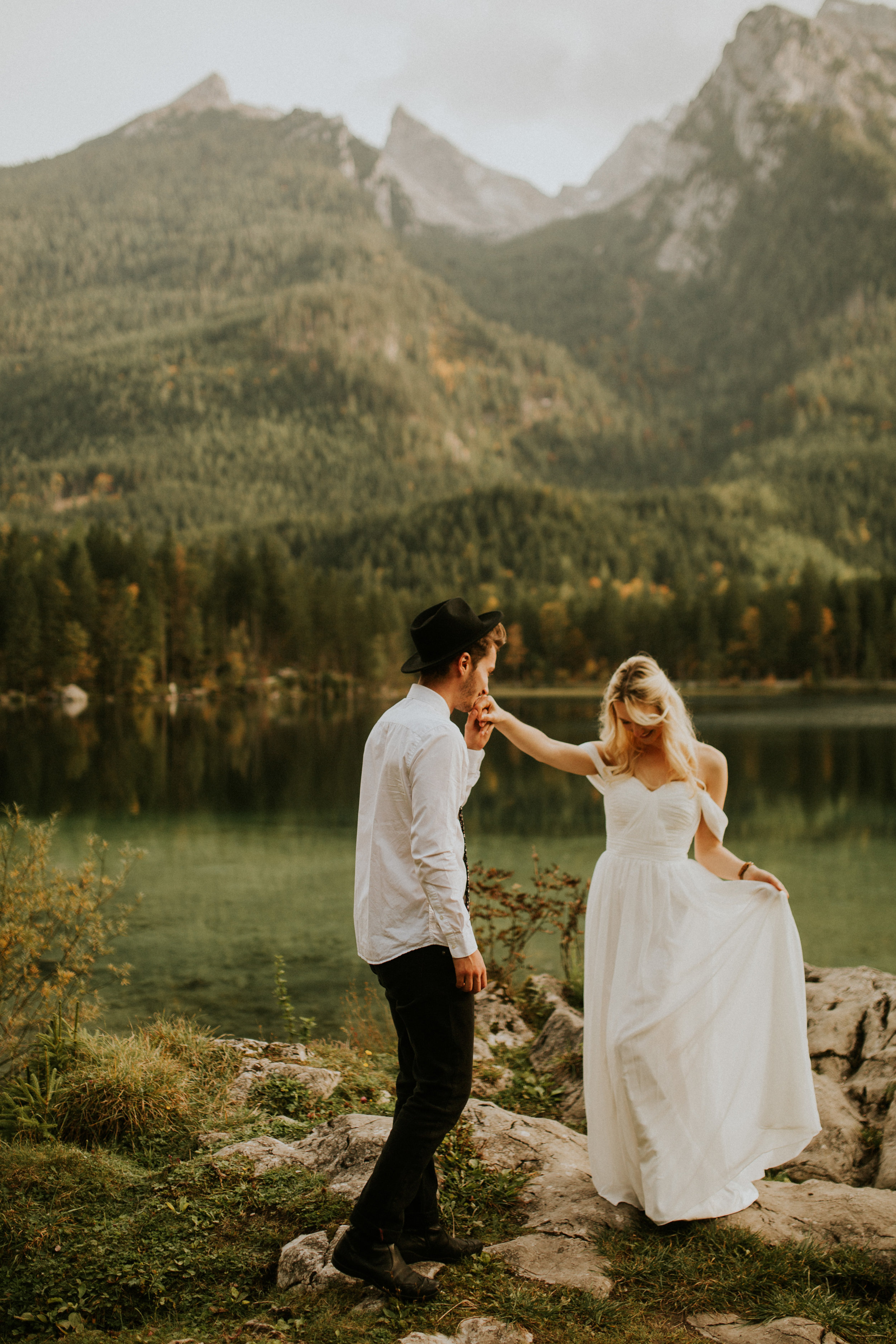 elopement in the austrian alps