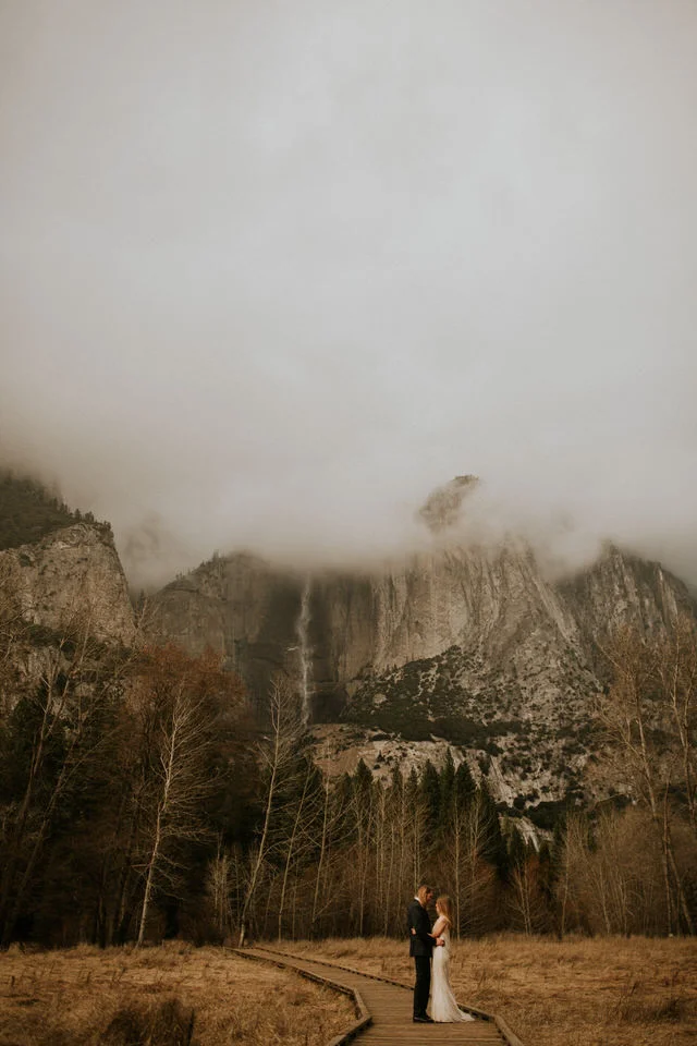 yosemite cooks meadow elopement&nbsp;