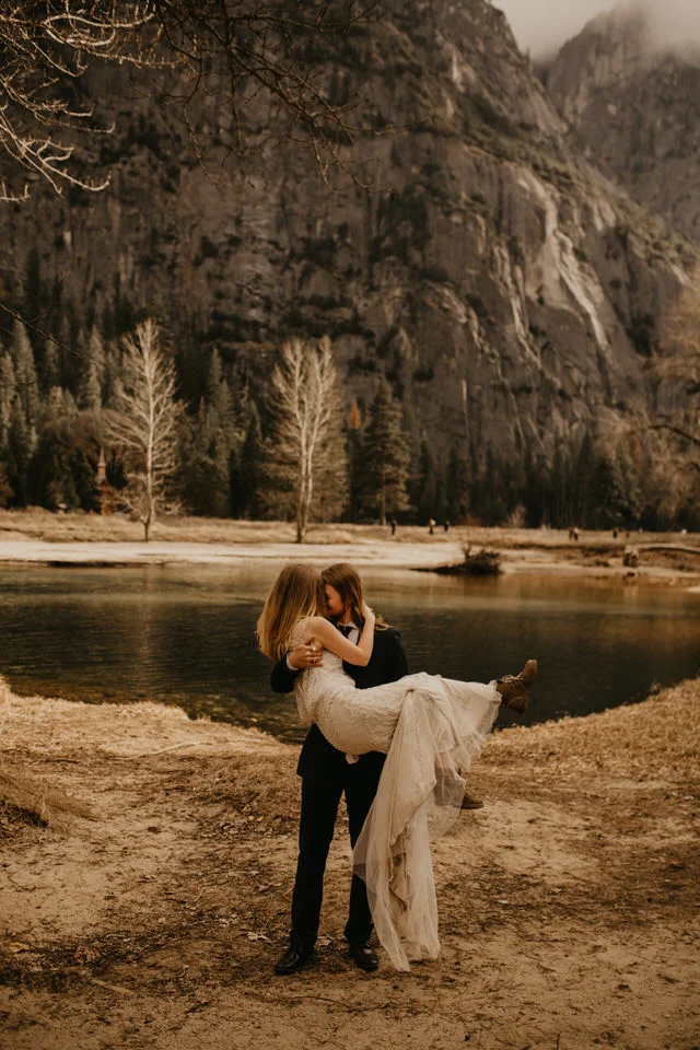 yosemite national park elopement 
