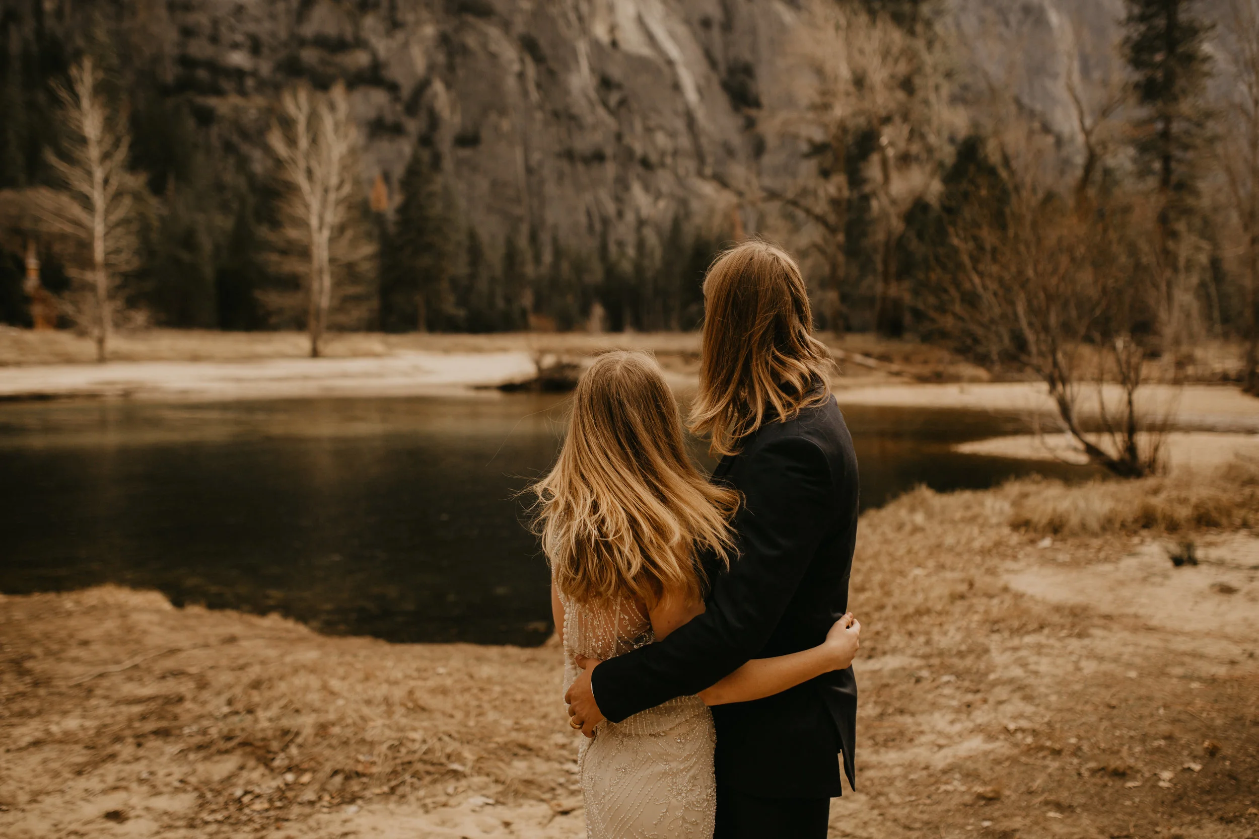 yosemite national park elopement in cooks meadow photographer by breeanna lasher&nbsp;