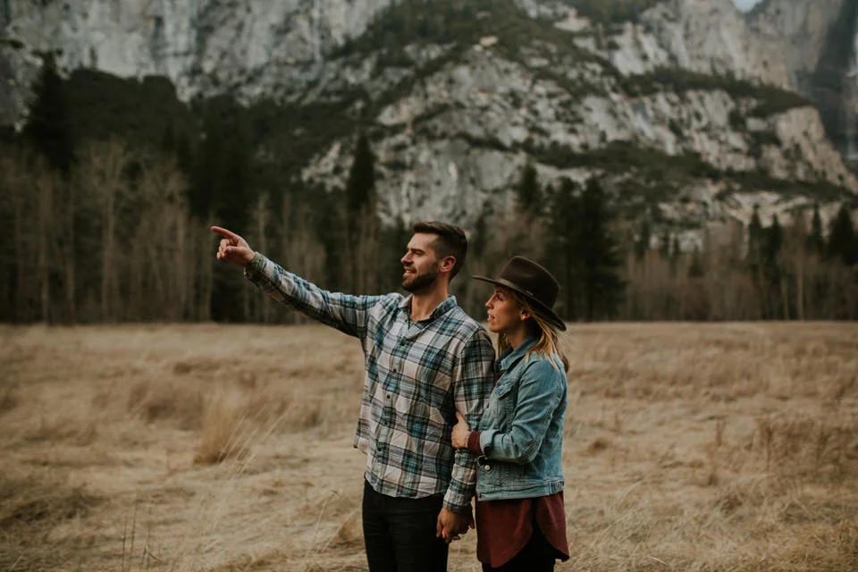 yosemite engagement session photography by BreeAnna Lasher
