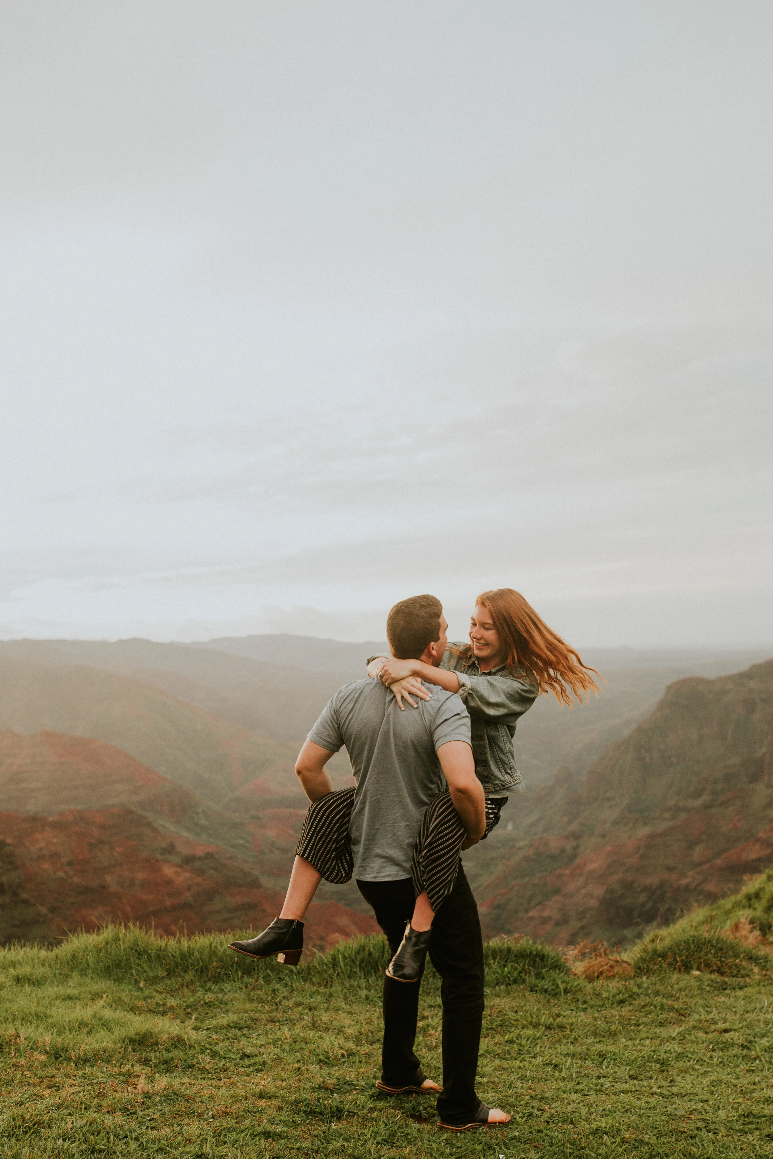 waimea canyon engagement photos by BreeAnna Lasher