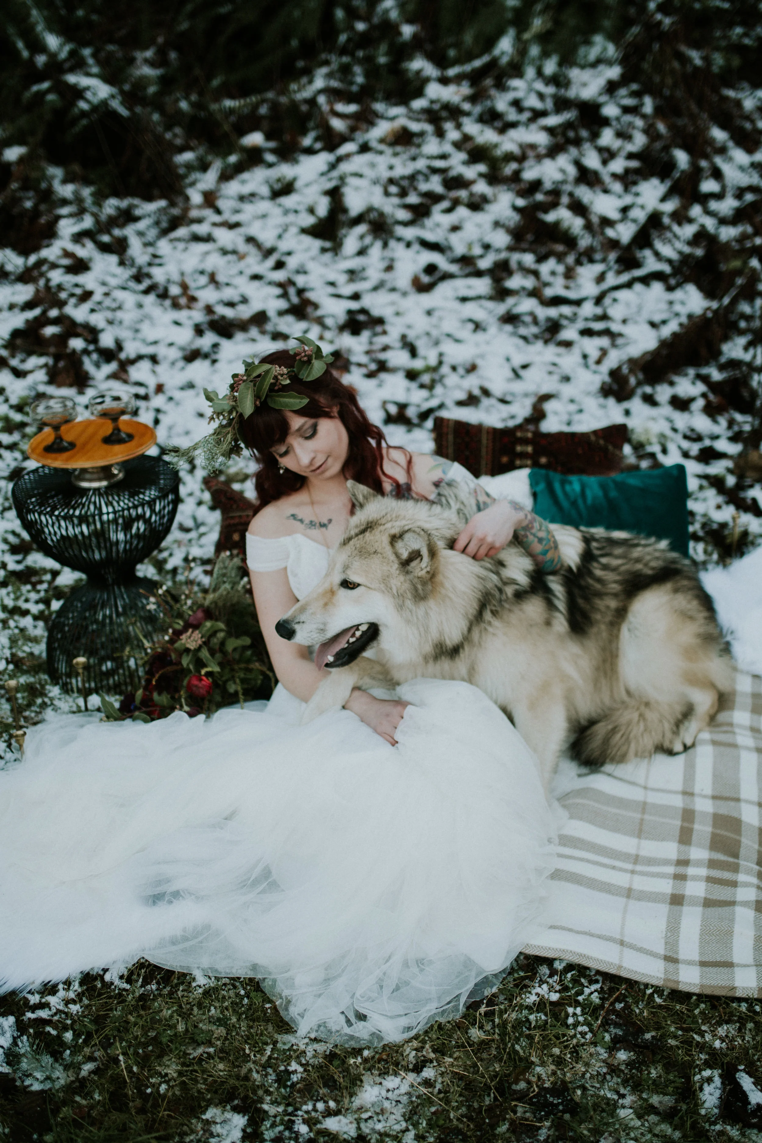 Latourell falls elopement photographer by BreeAnna Lasher