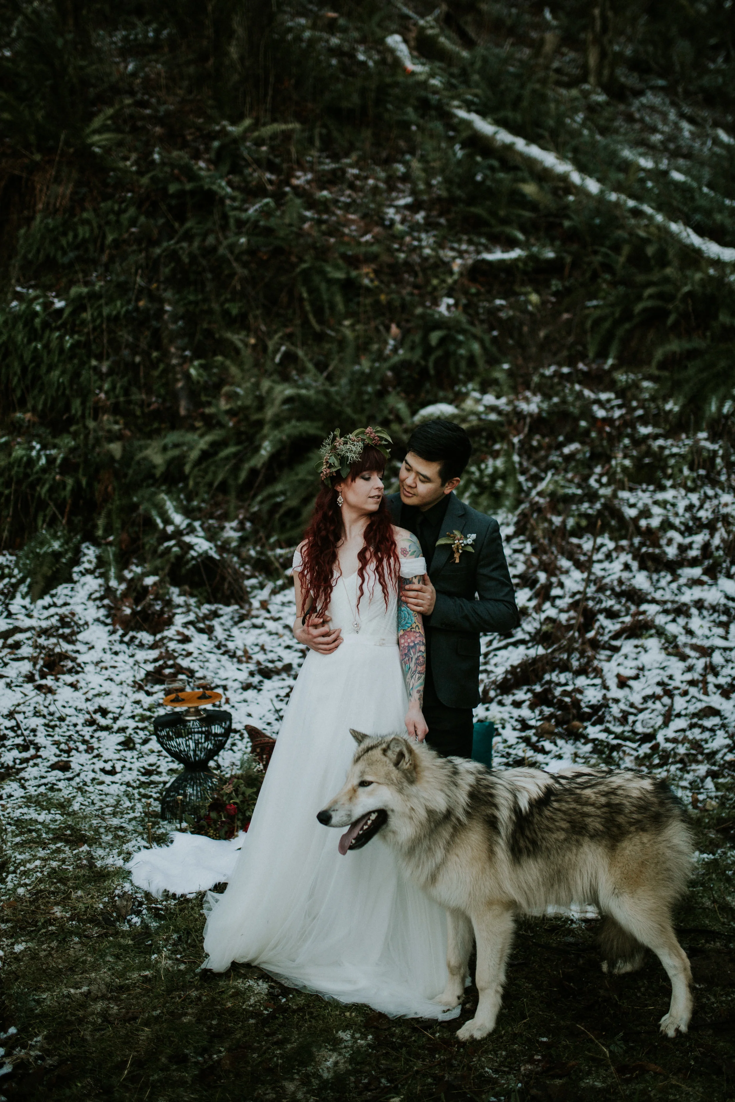 columbia river gorge elopement breeanna-lasher