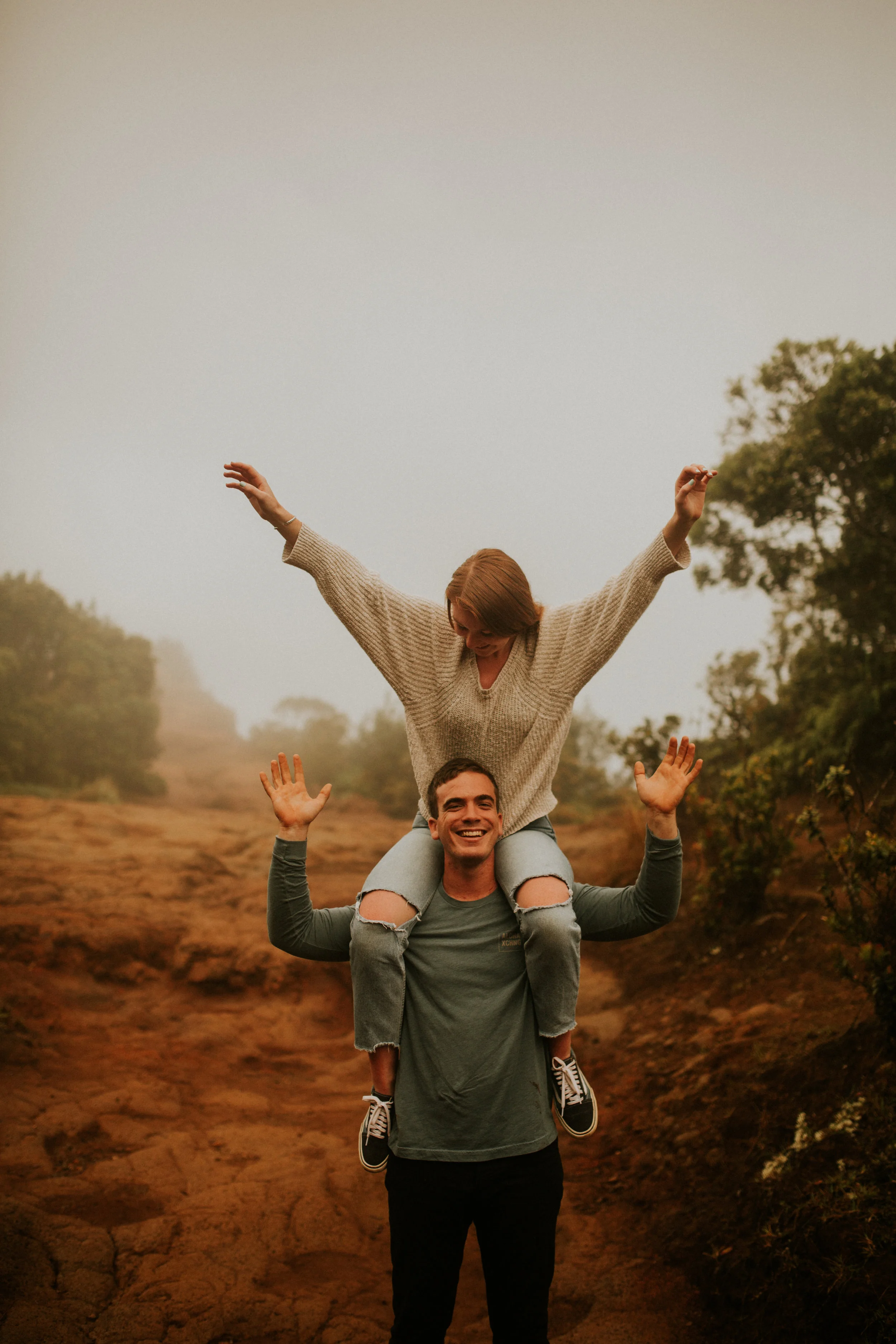 nepali coastline red dirt engagement photography BreeAnna Lasher&nbsp;