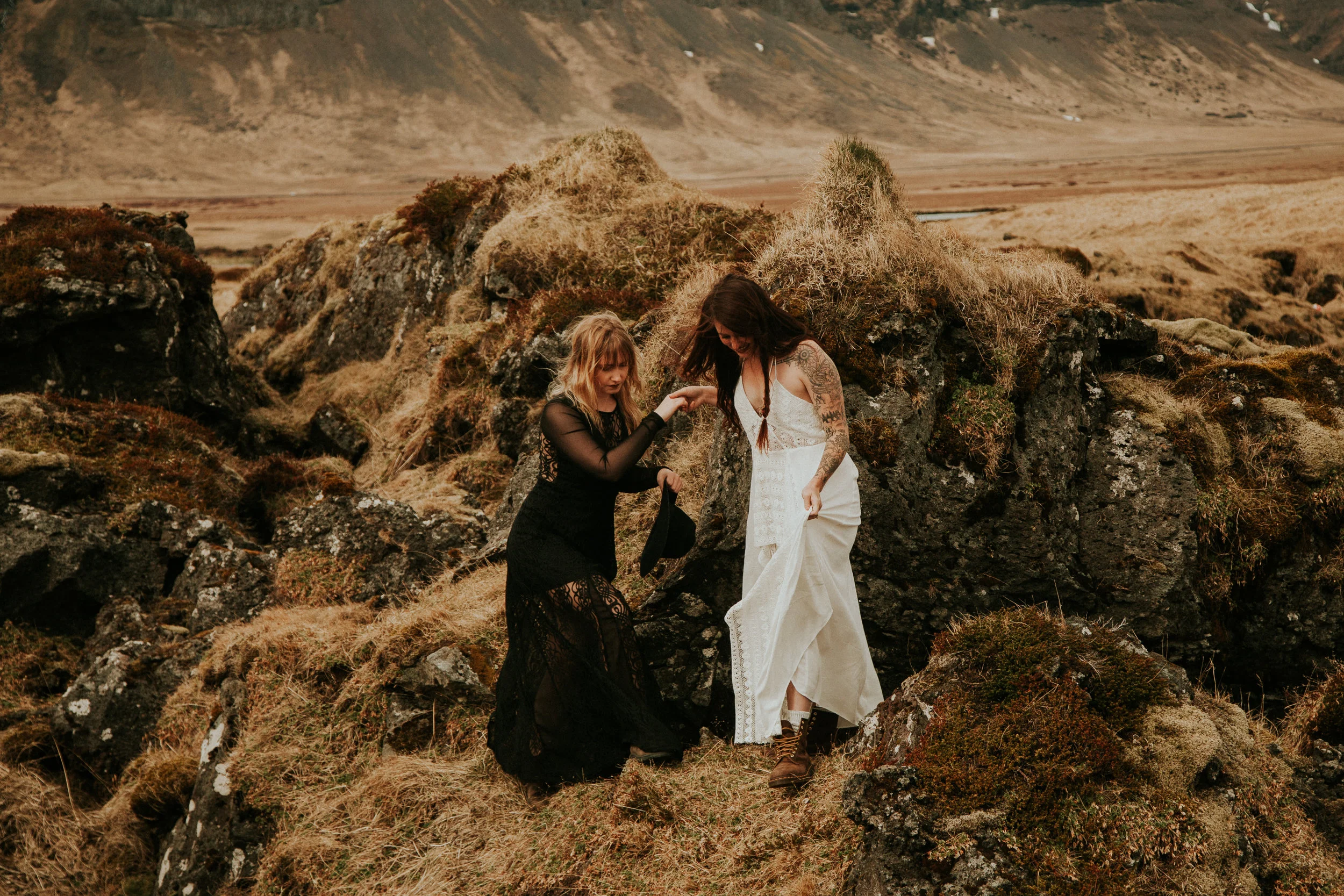 iceland elopement photographer by breeanna lasher