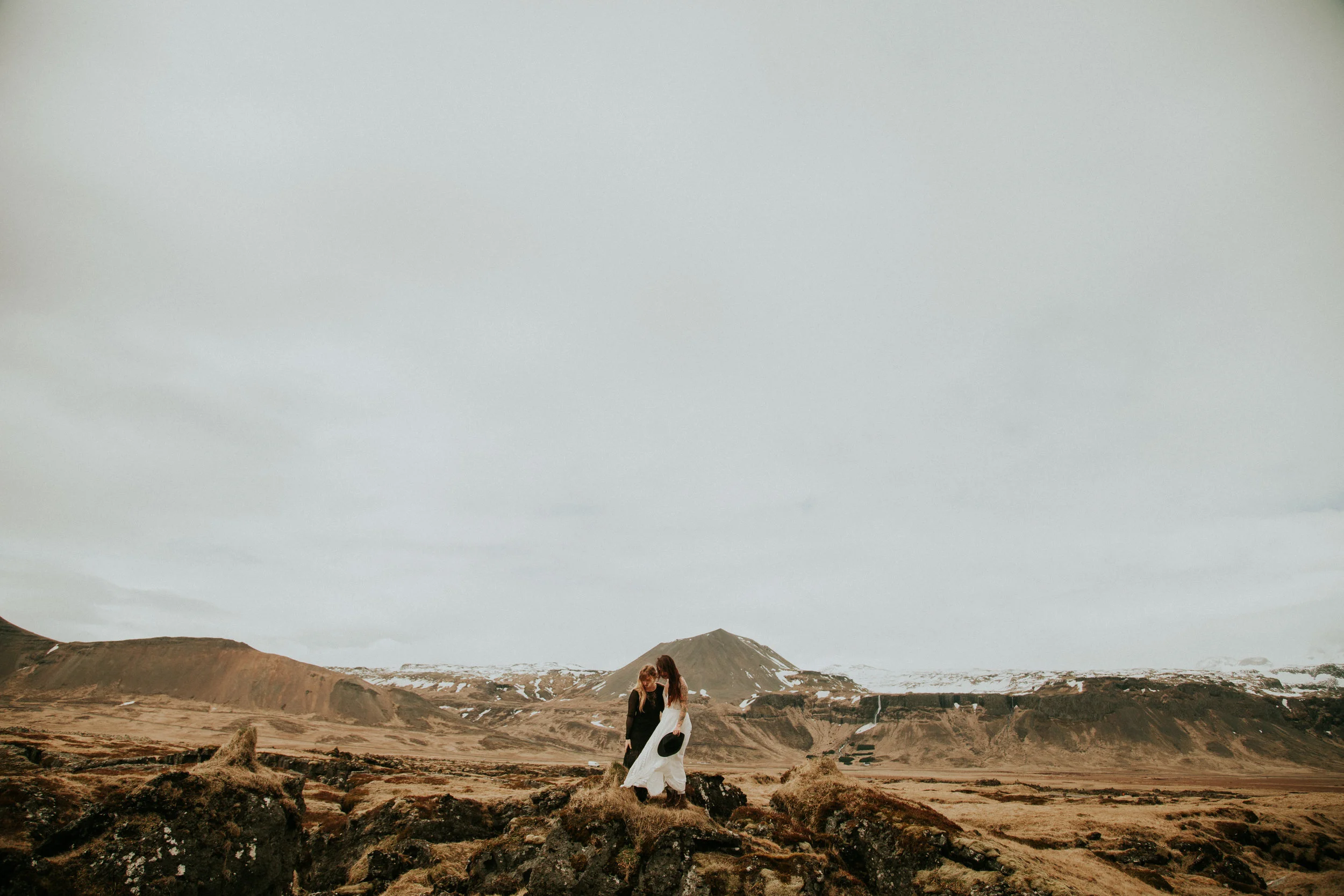 icelandic elopement by black church
