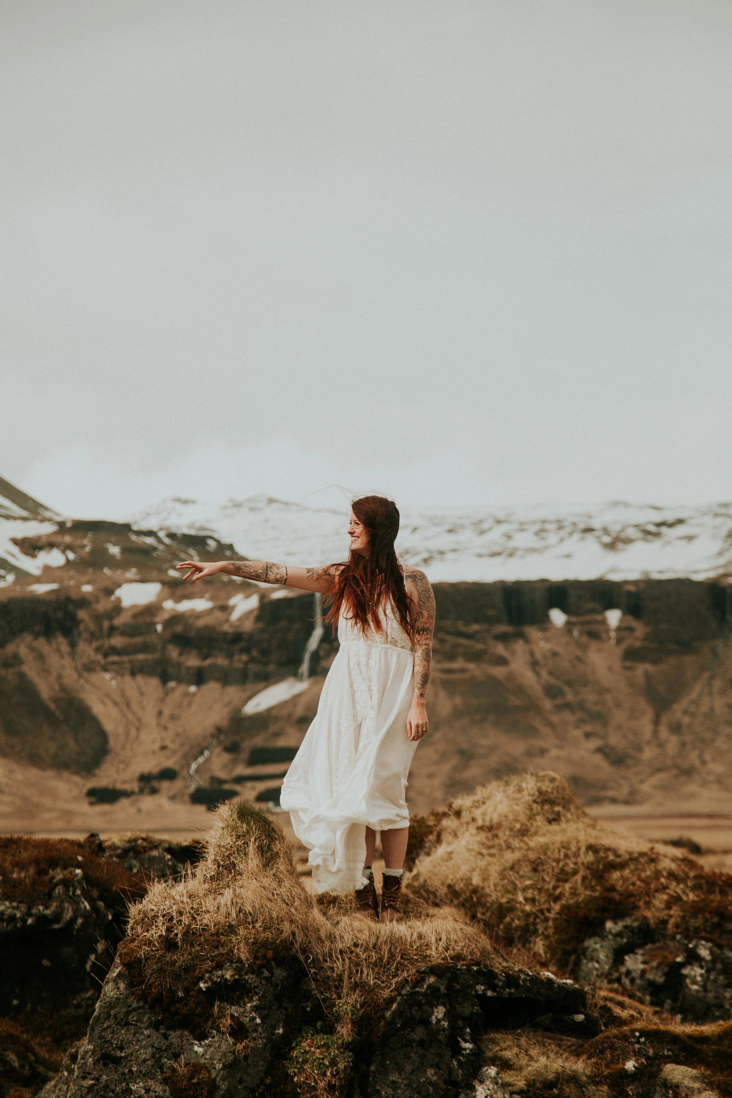 same sex couple iceland elopement
