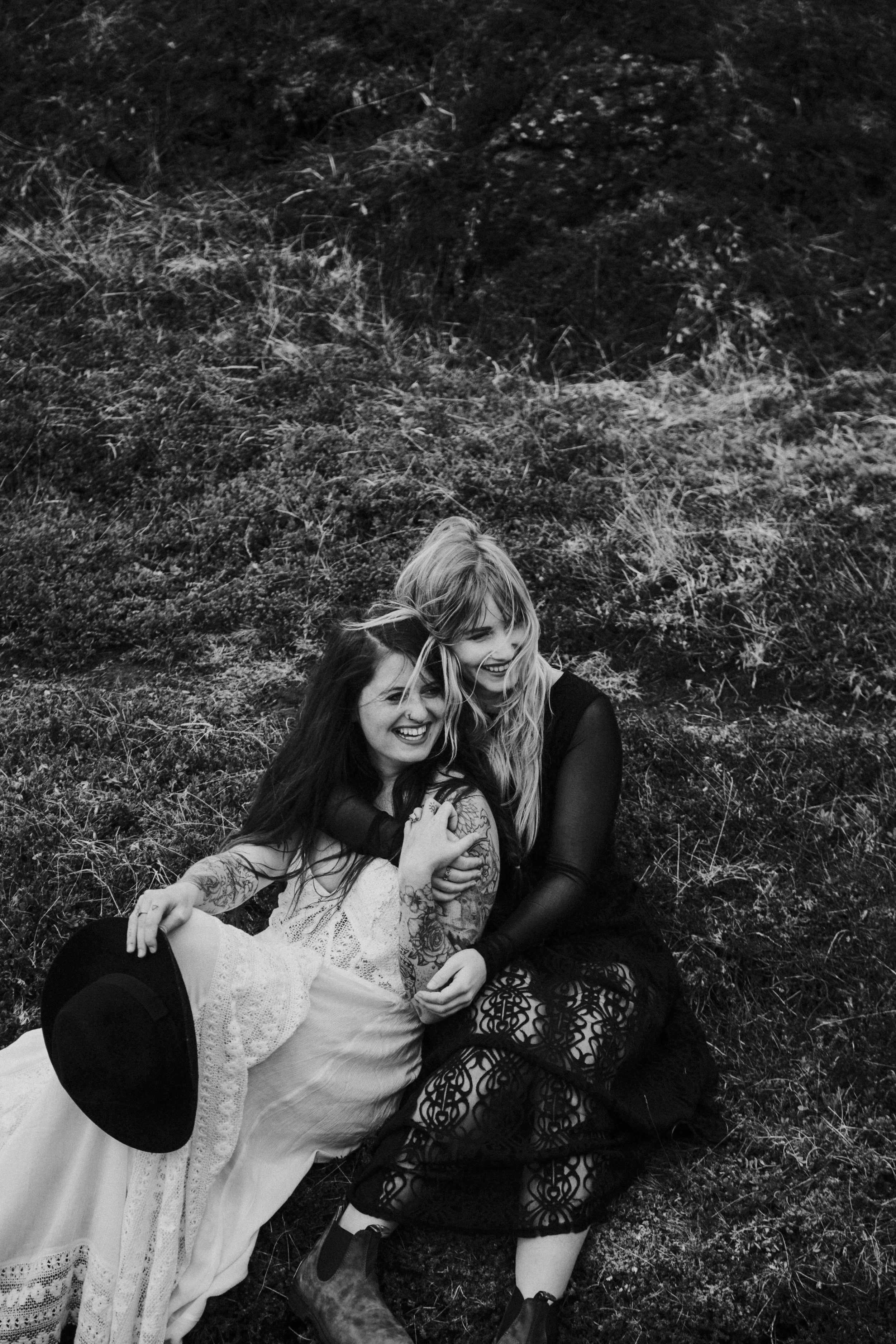 iceland black church same sex lesbian wedding photographer Breeanna lasher