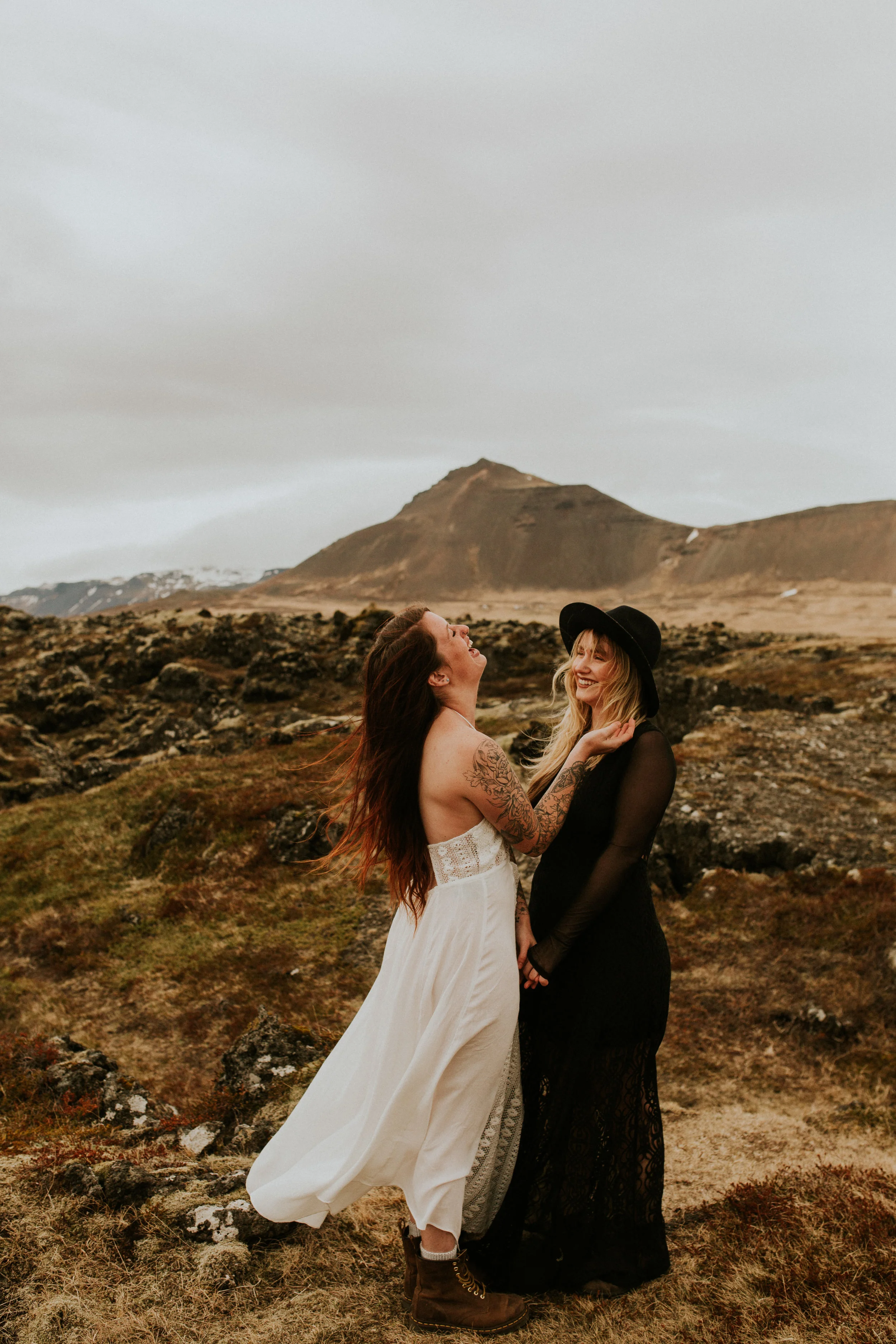 iceland same sex wedding photography by breeanna lasher