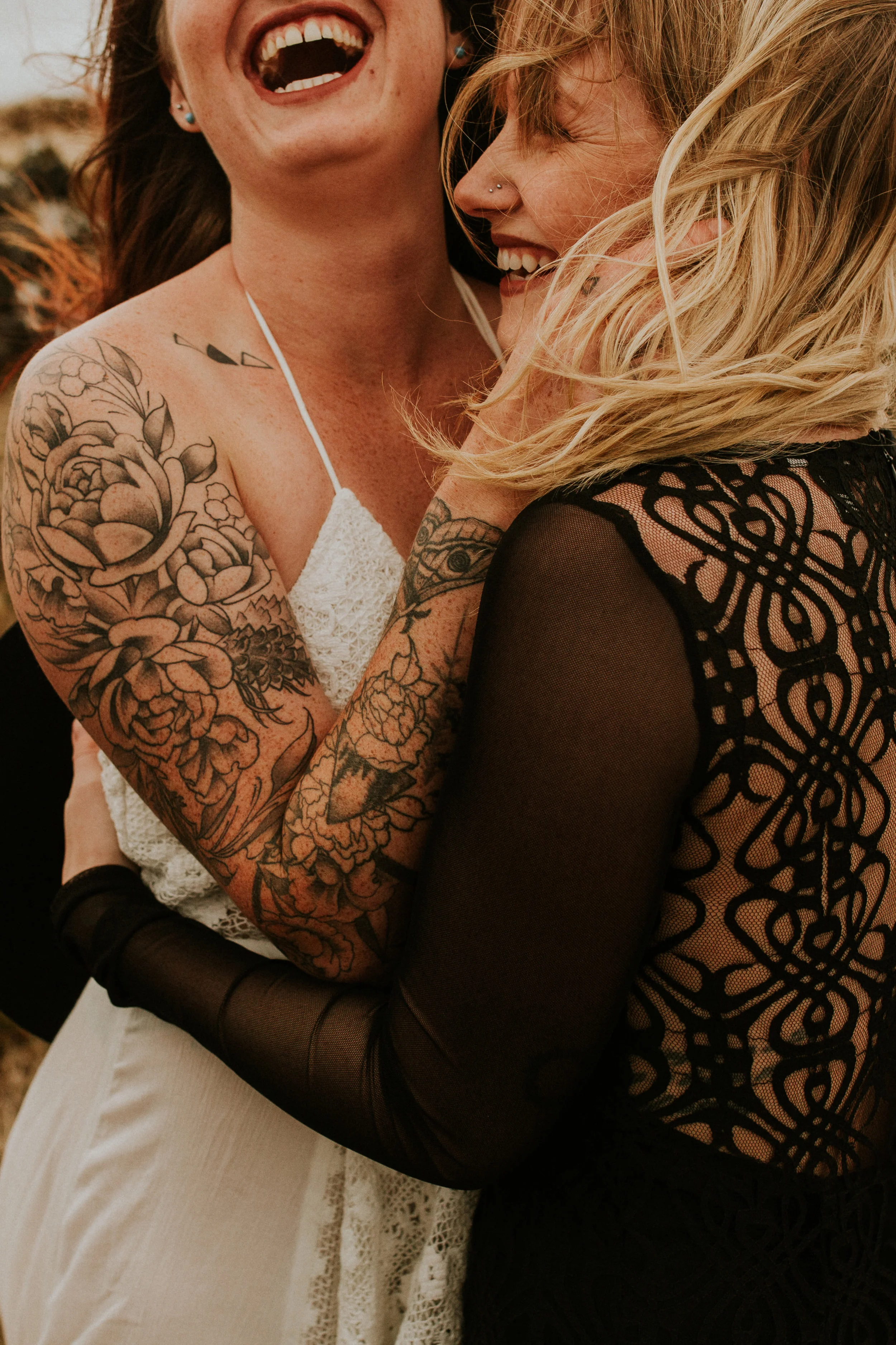 iceland lesbian elopement ceremony by BreeAnna lasher