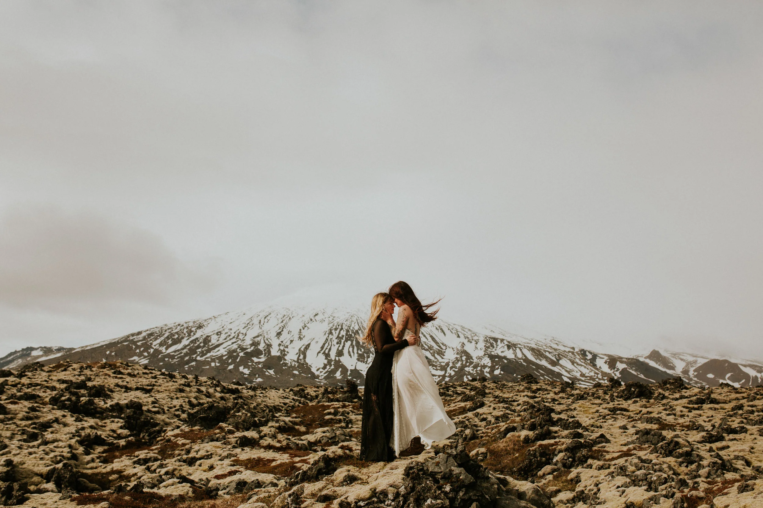 same sex wedding in celand photographer breeanna lasher