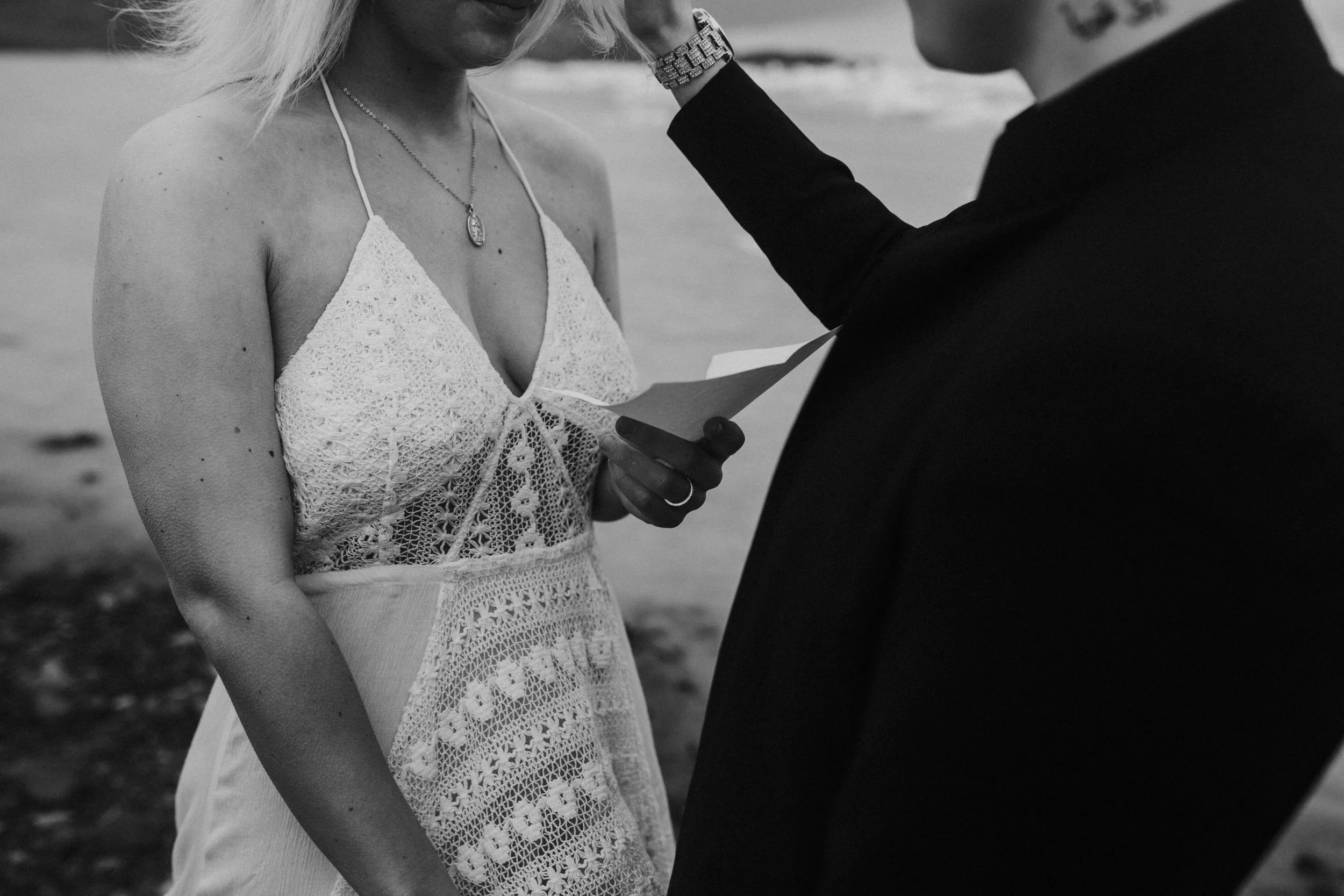 lgbt destination wedding iceberg lagoon same sex elopement iceland first look photographer breeanna lasher