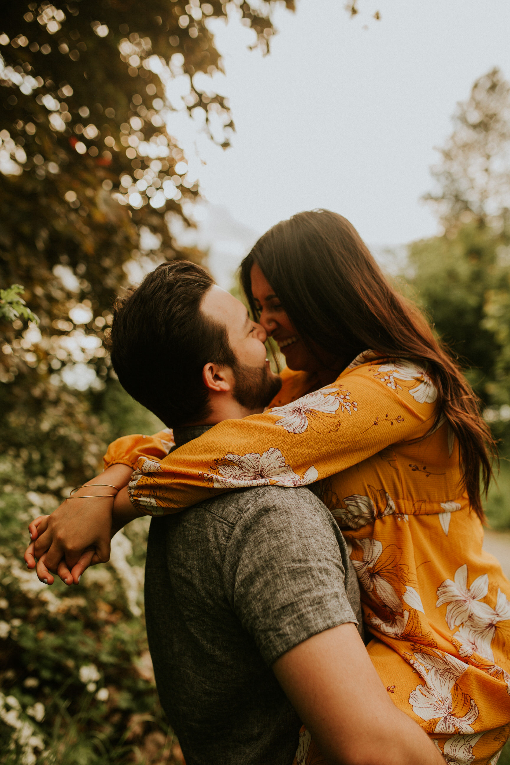 Seattle elopement photography discovery park spring session&nbsp;
