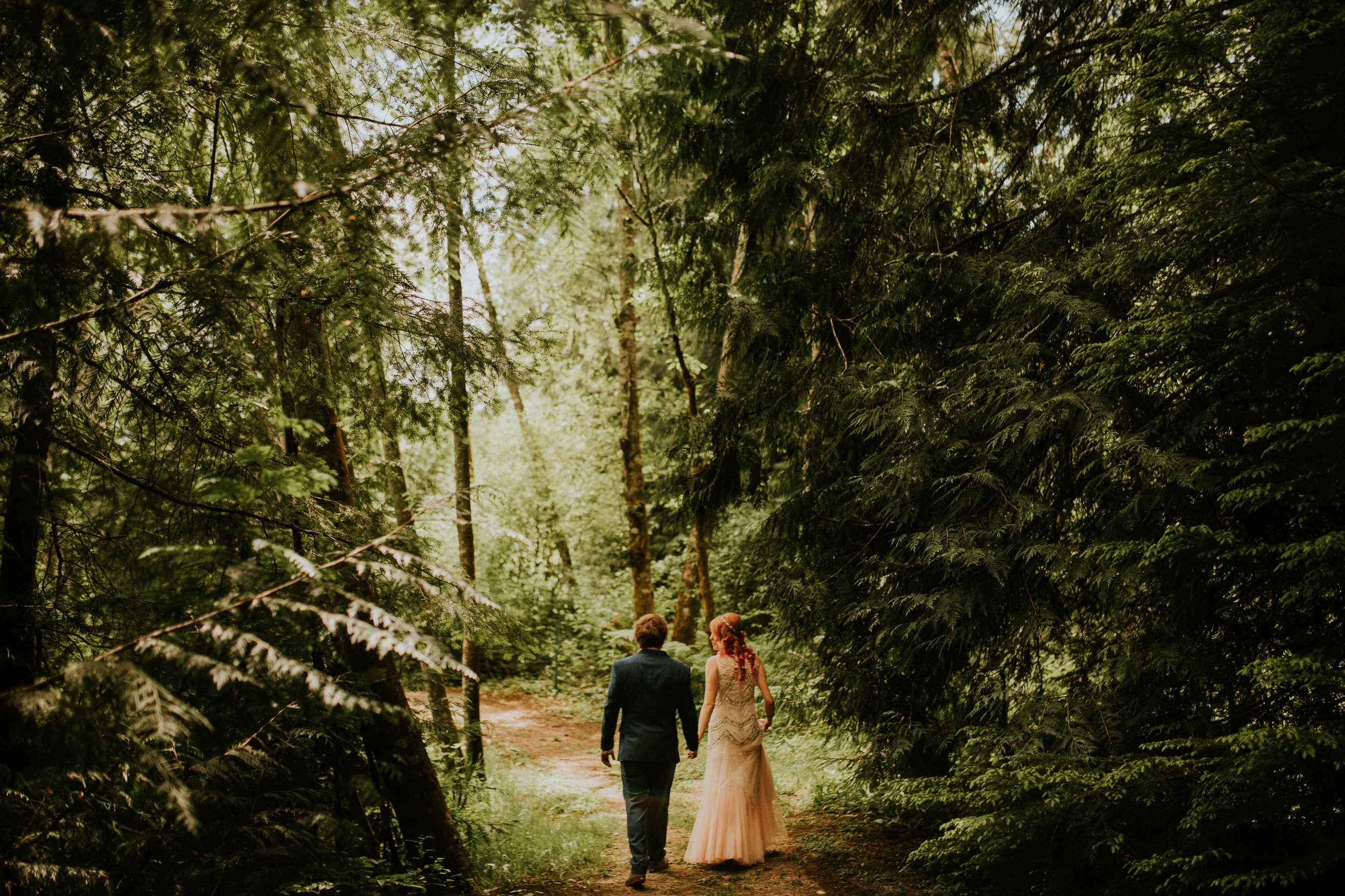 PNW Elopement in the Forest