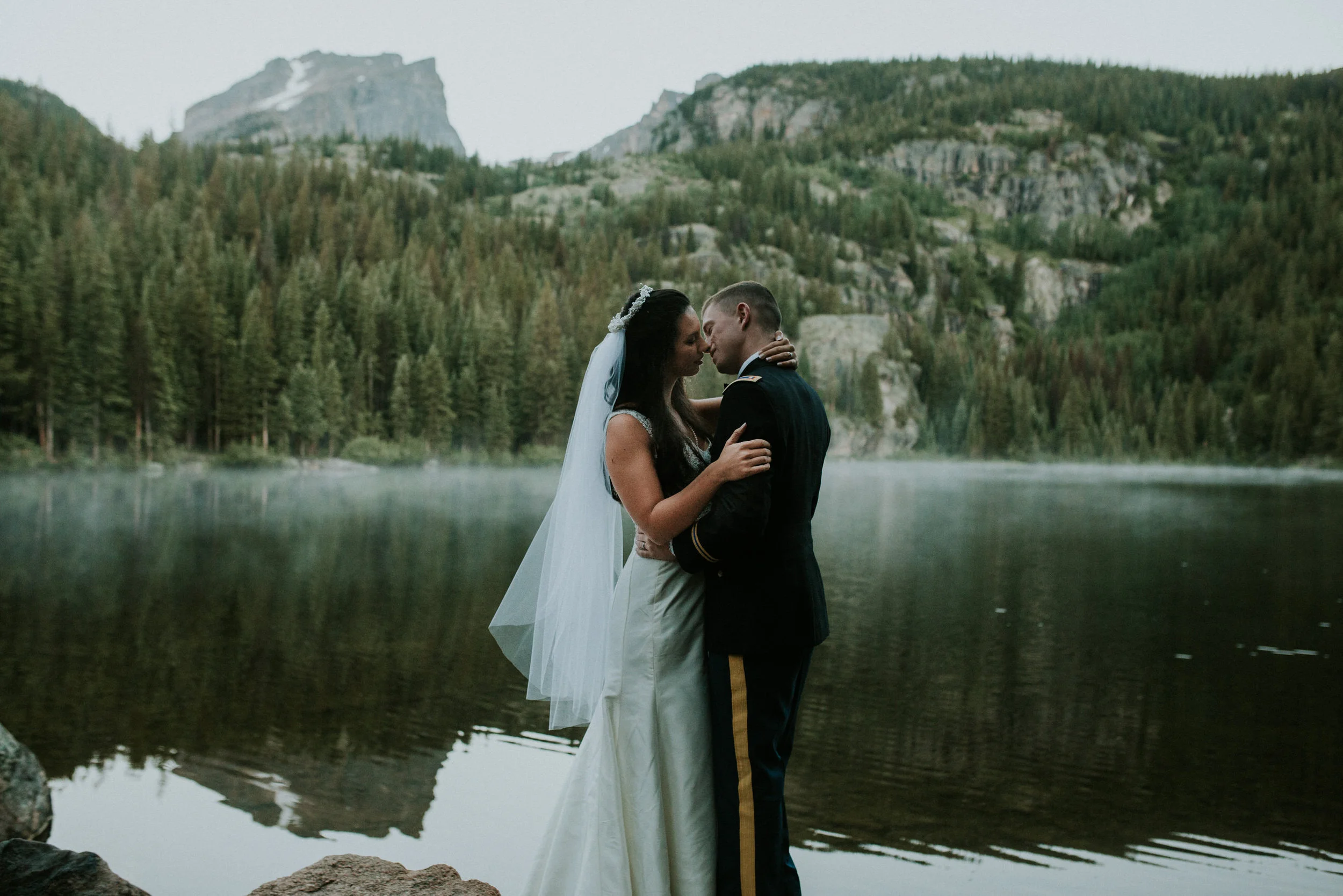 estes park bear lake elopement