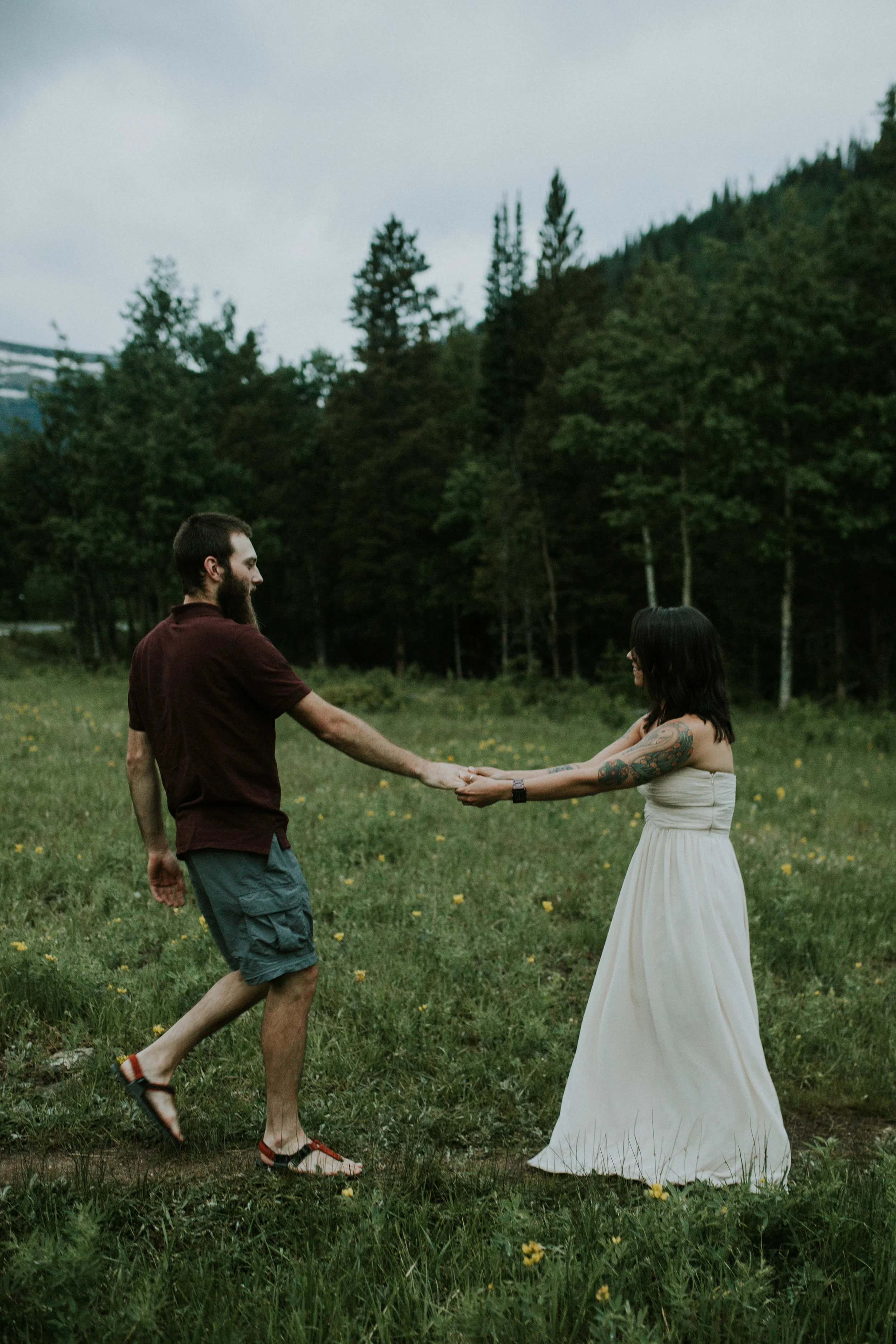 Estes Park adventure engagement photography breeanna lasher