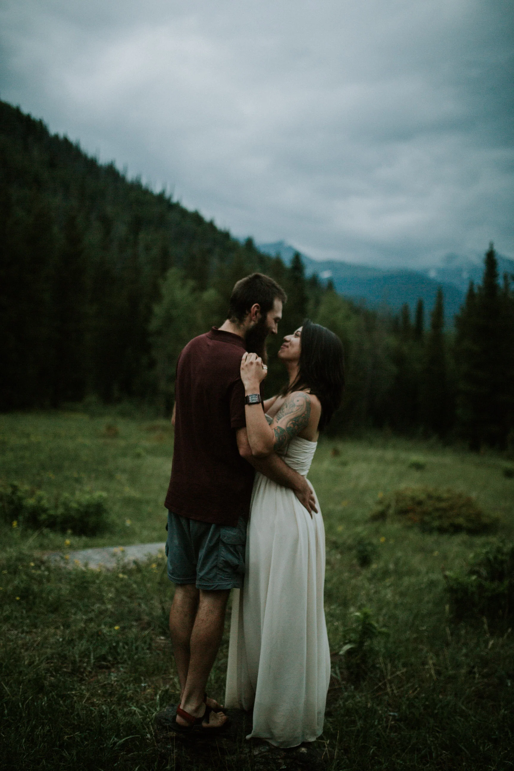 Estes Park adventure engagement photography breeanna lasher