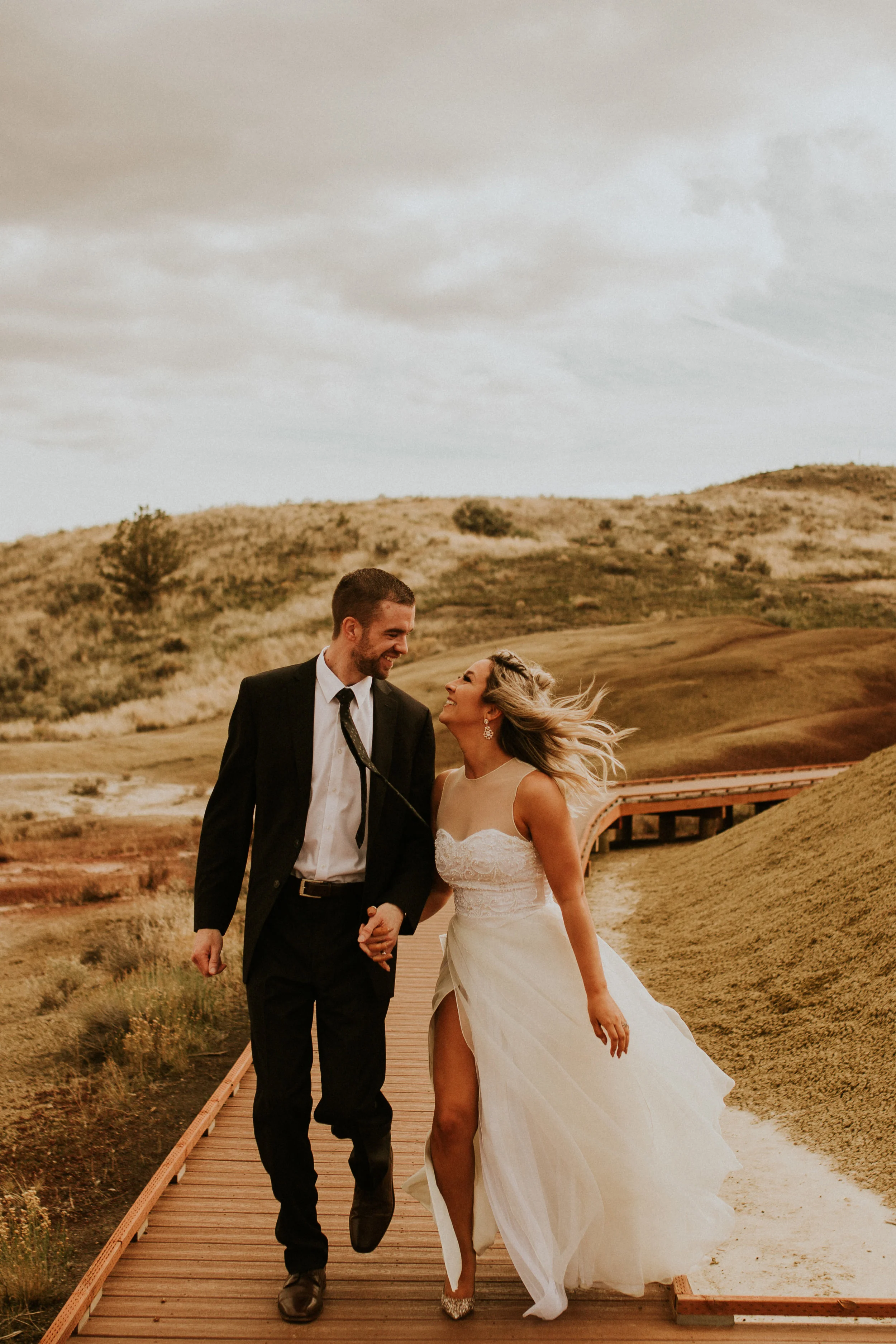 painted hills elopement photography by breeanna lasher