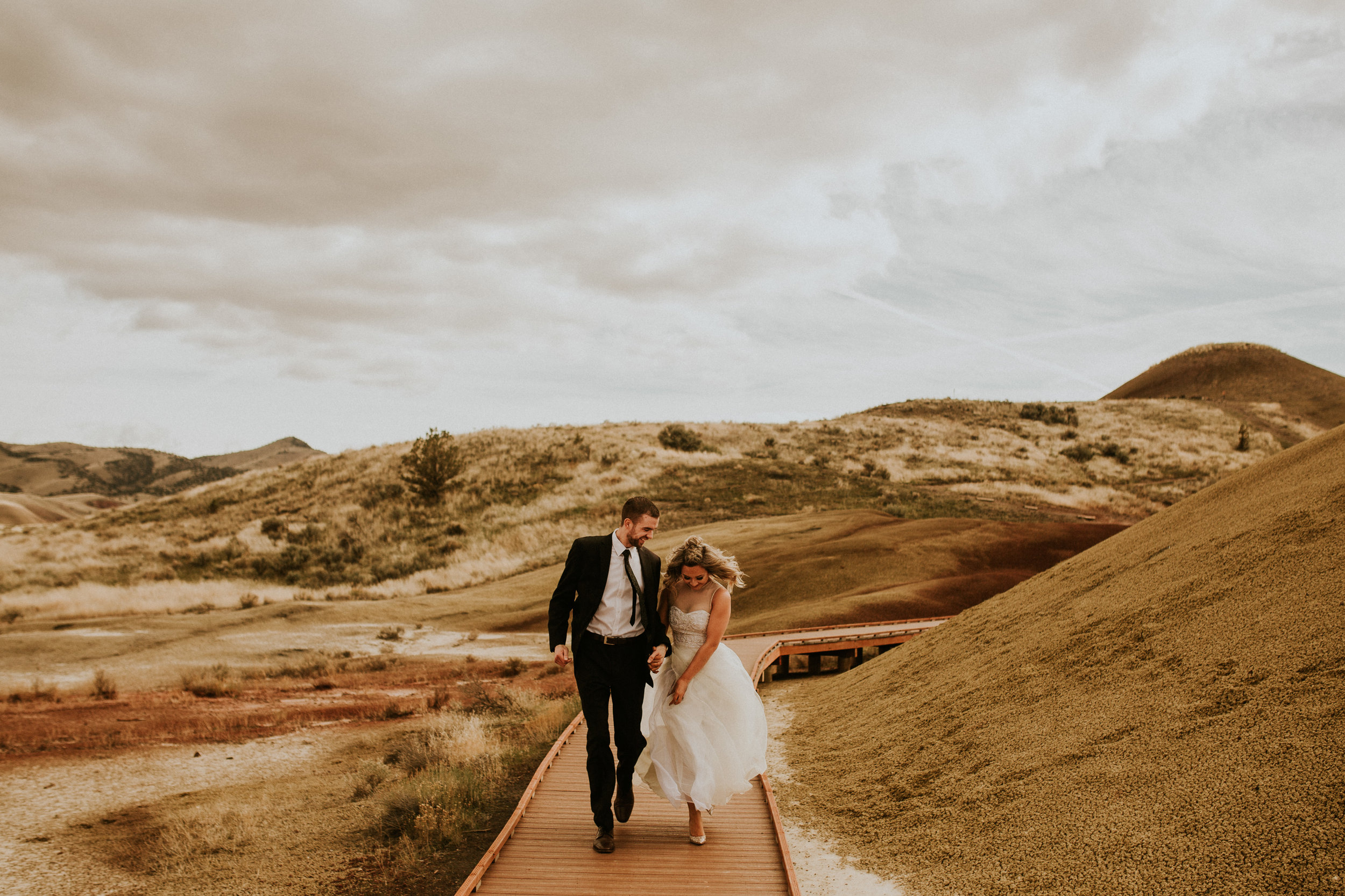 painted hills elopement photography by BreeAnna Lasher Seattle elopement Photography