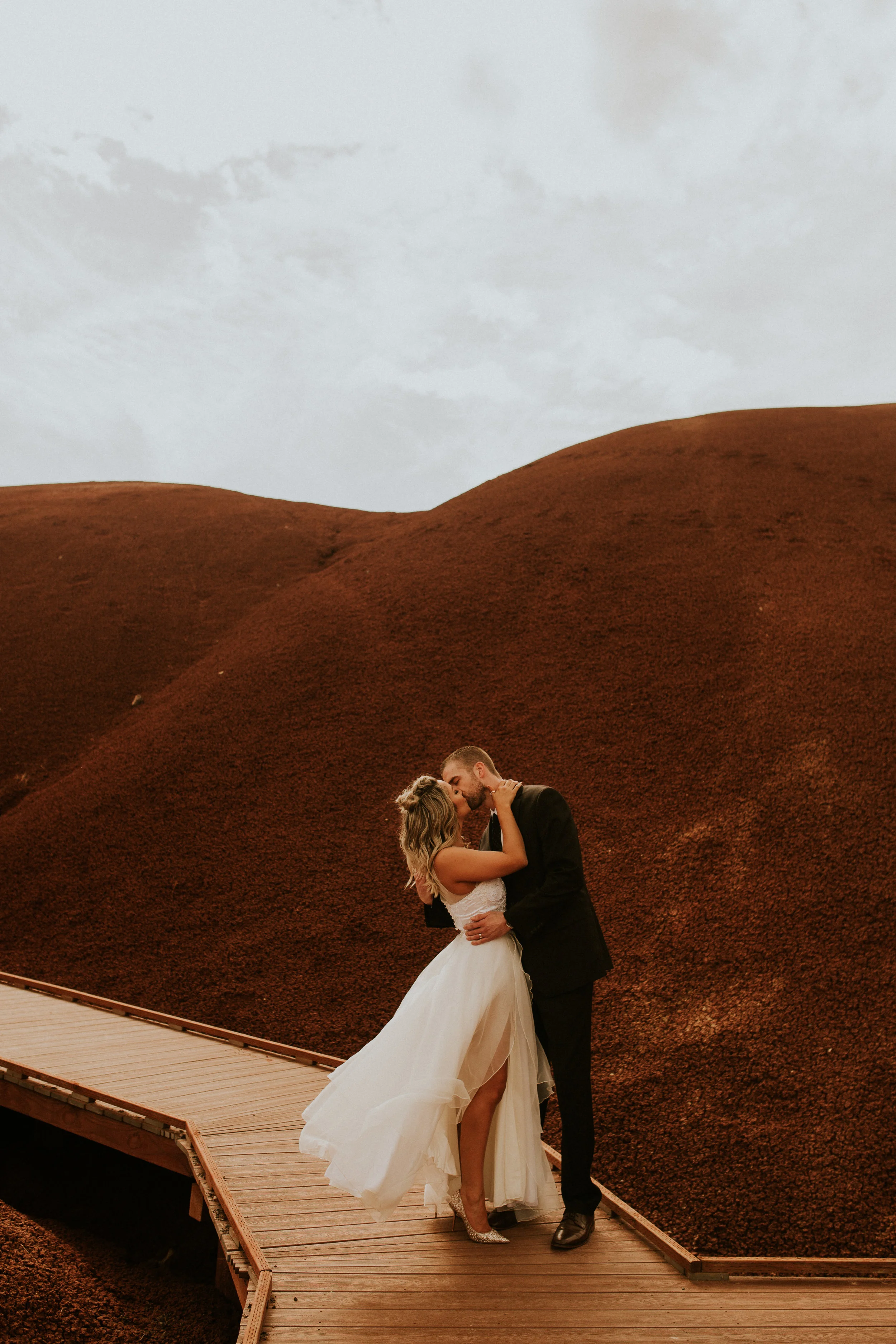 painted hills elopement photography by BreeAnna Lasher Seattle elopement Photography
