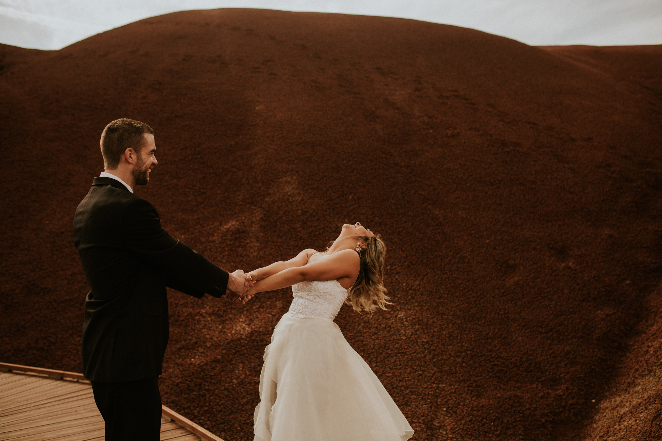 painted hills elopement photography by BreeAnna Lasher Seattle elopement Photography