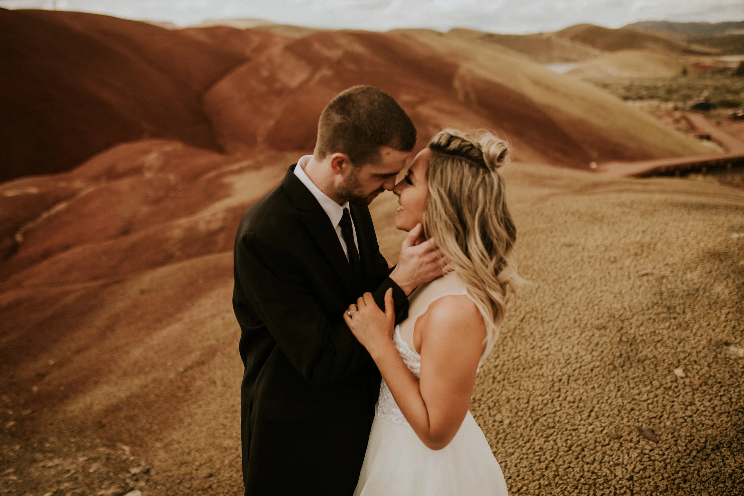 painted hills elopement photography by BreeAnna Lasher Seattle elopement Photography