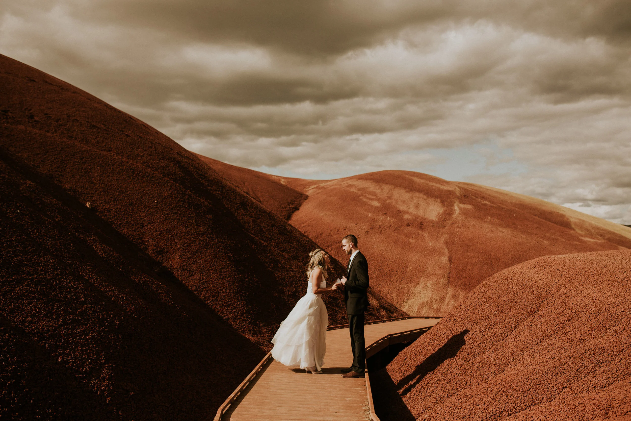 painted hills elopement photography by BreeAnna Lasher Seattle elopement Photography