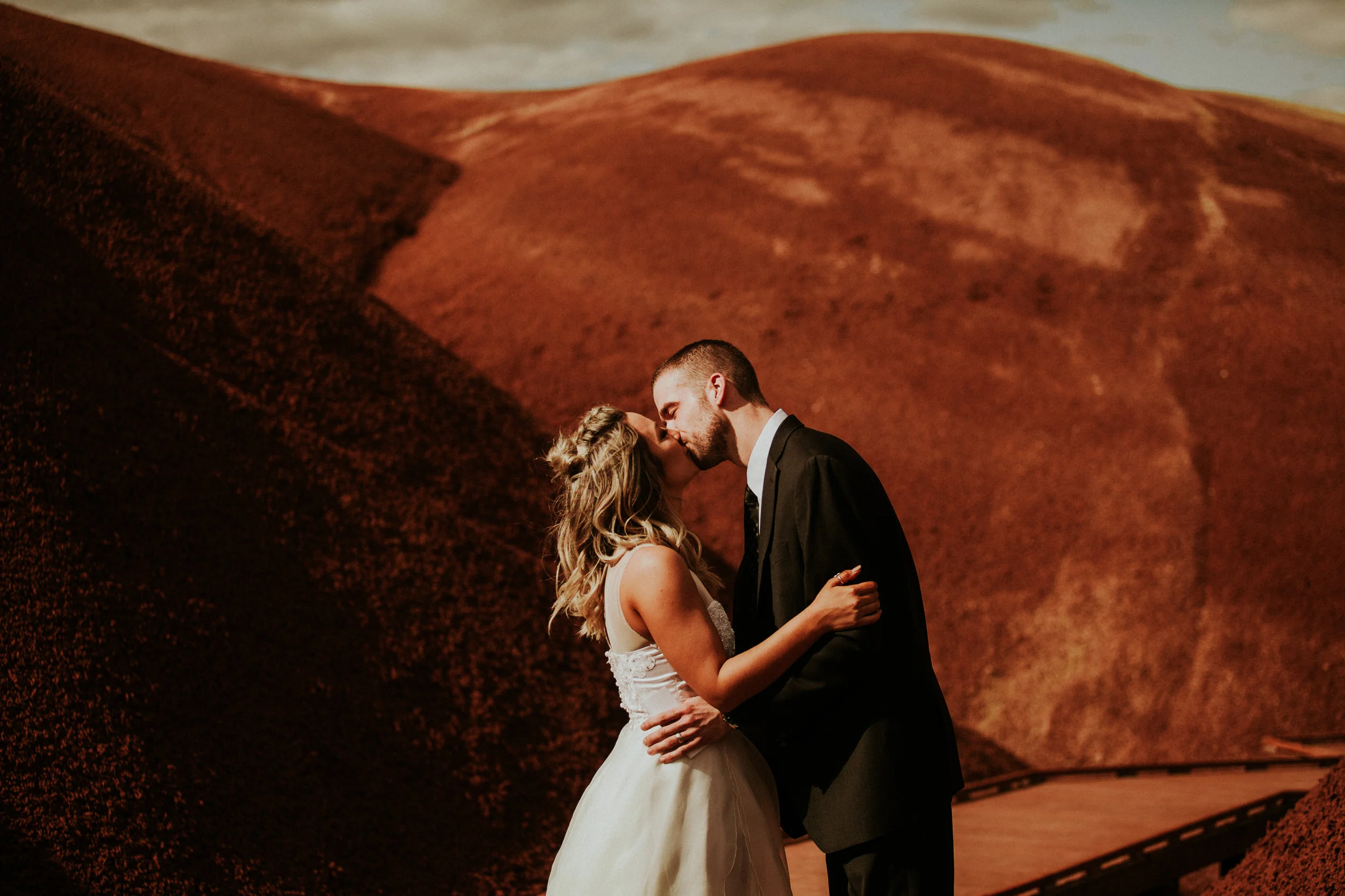 painted hills elopement photography by BreeAnna Lasher Seattle elopement Photography
