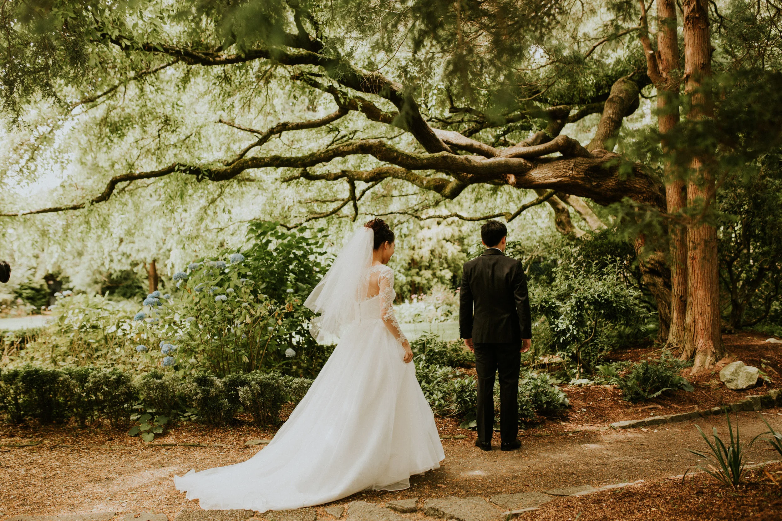 Pnw elopement photographer - pnw wedding photographer - pnw intimate wedding - Seattle elopement photographer - Seattle intimate wedding photographer - Seattle Kerry park elopement - Seattle parson’s gardens elopement - asian wedding - olympic natio…