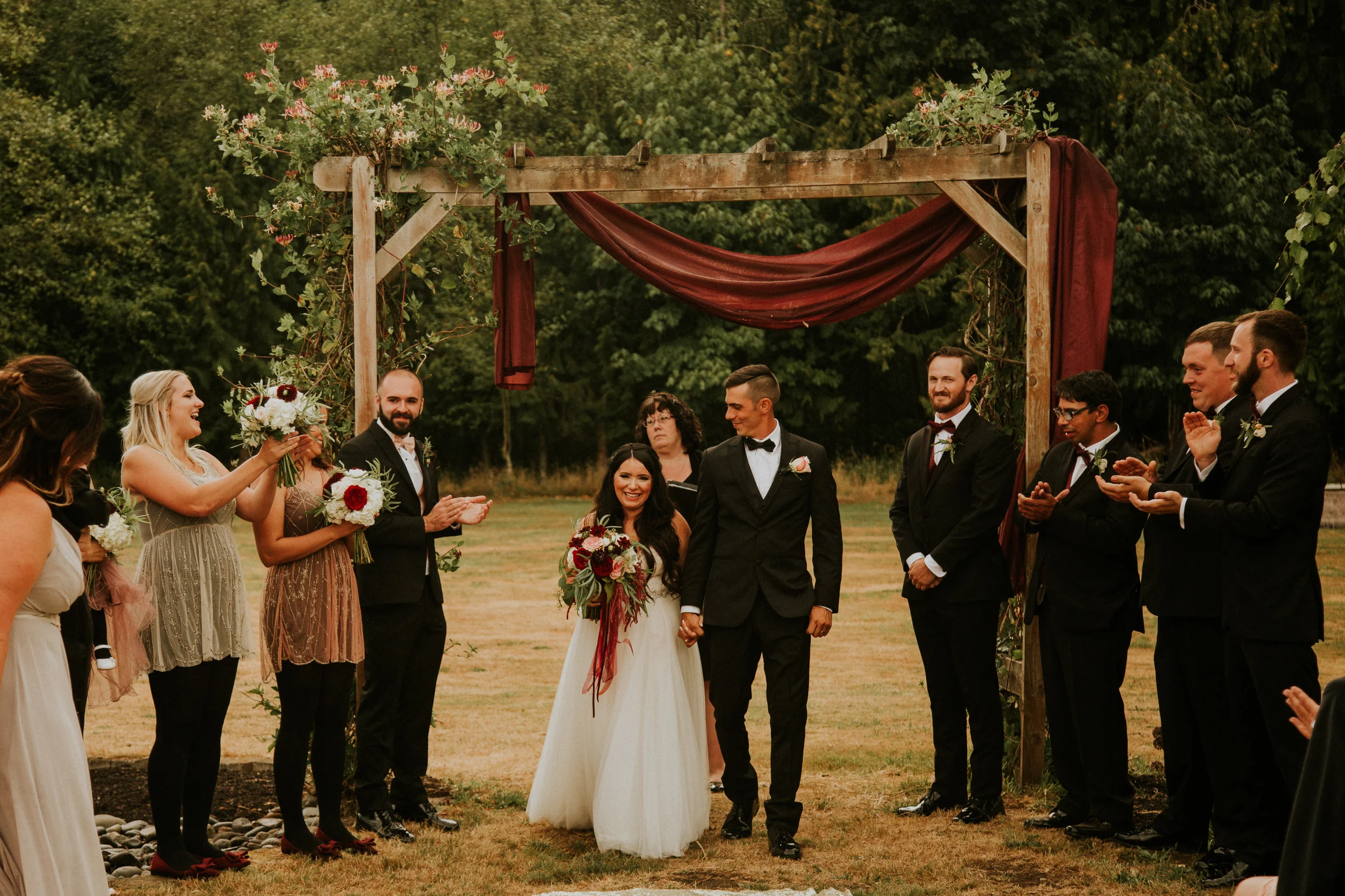 Mt Rainier Backyard Elopement Photographer