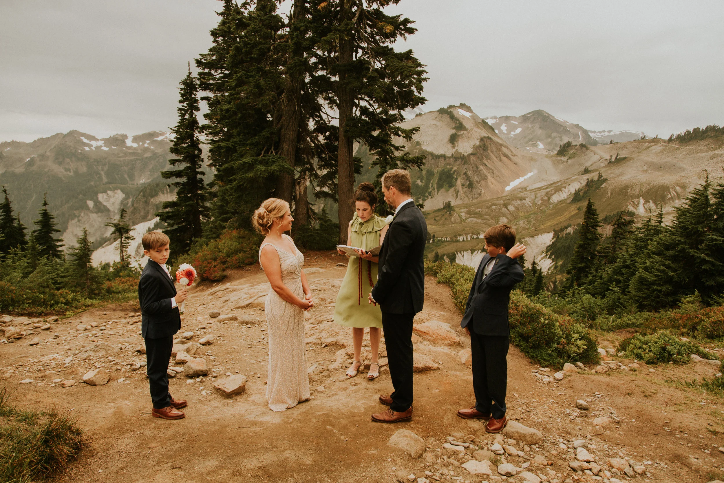 mt baker adventure elopement