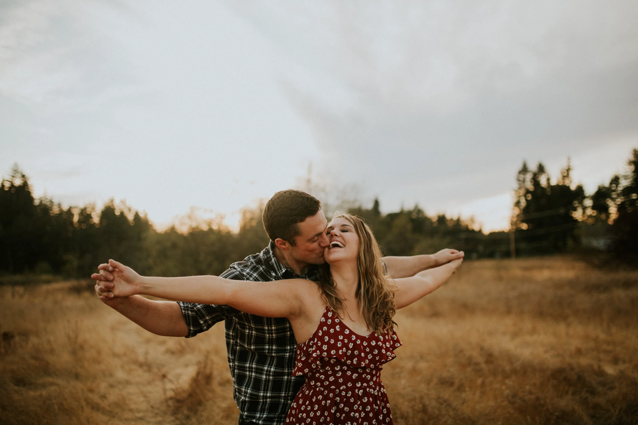 Golden Hour Engagement Photography