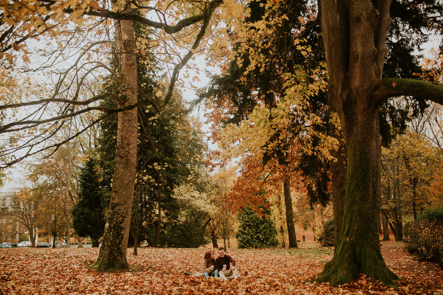 Tacoma Autumn Engagement Photographer