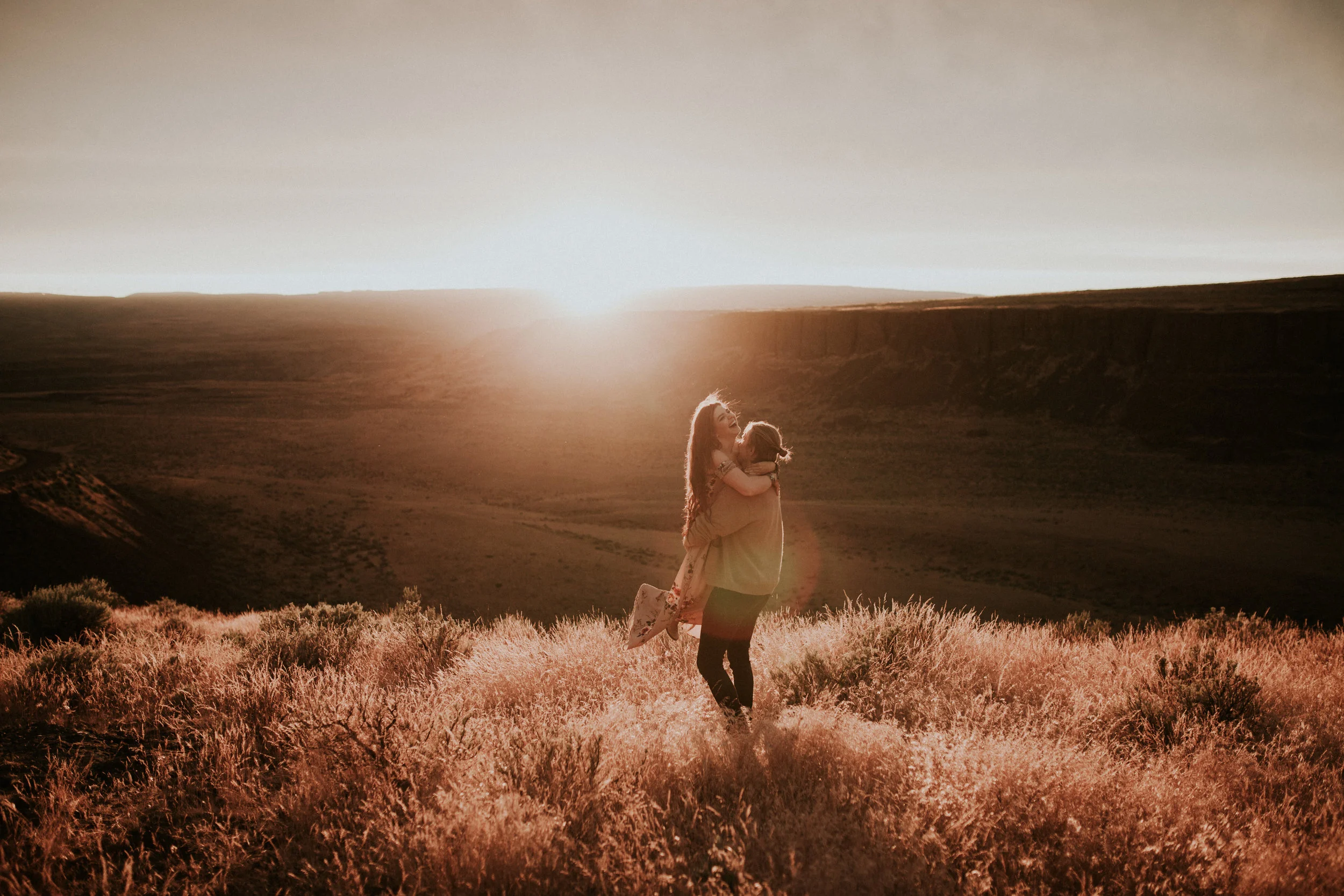 desert elopement photography vantage wa