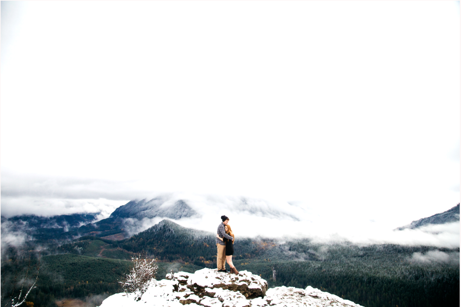 Rattlesnakke ridge engagement session