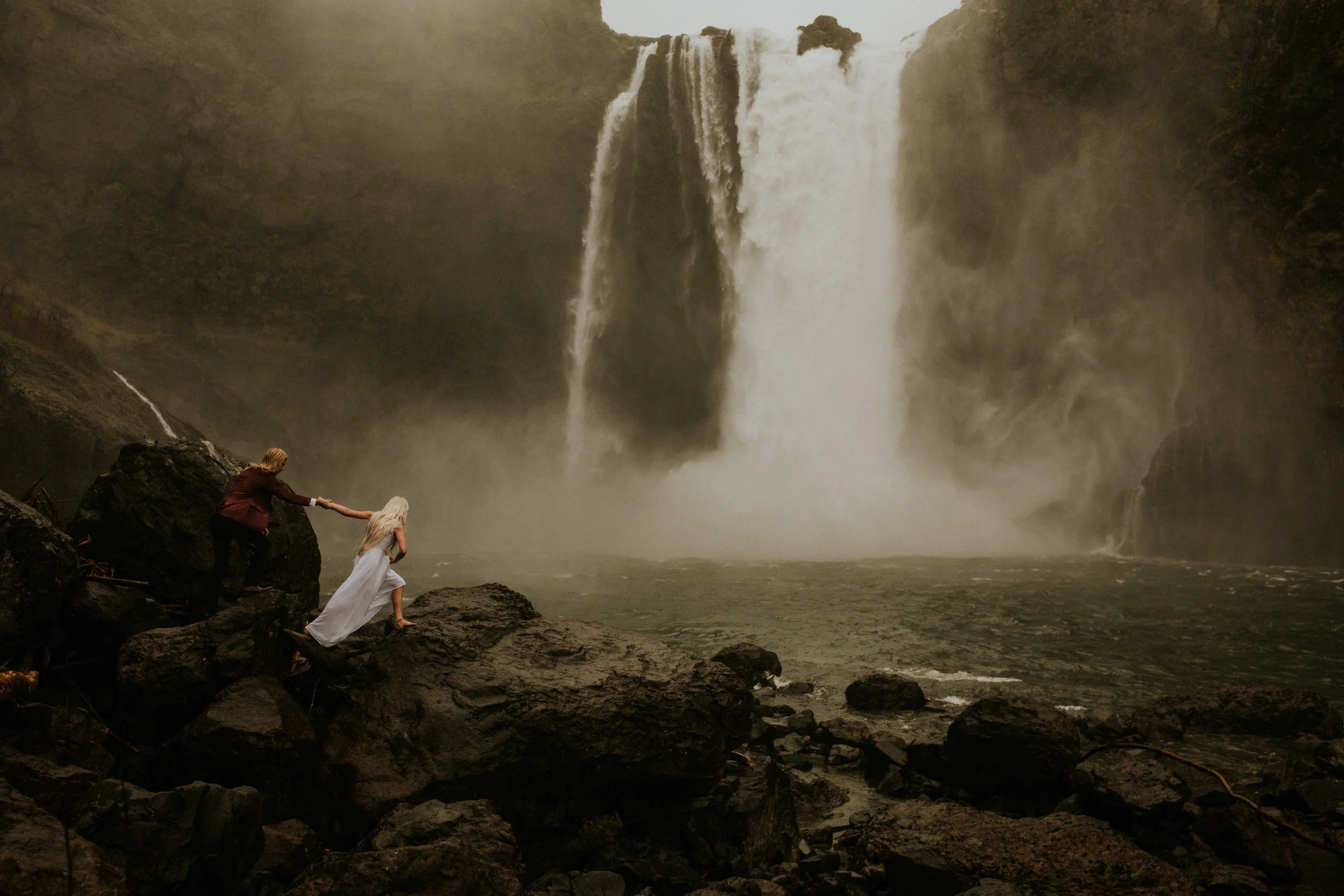 mountain elopement on mt baker