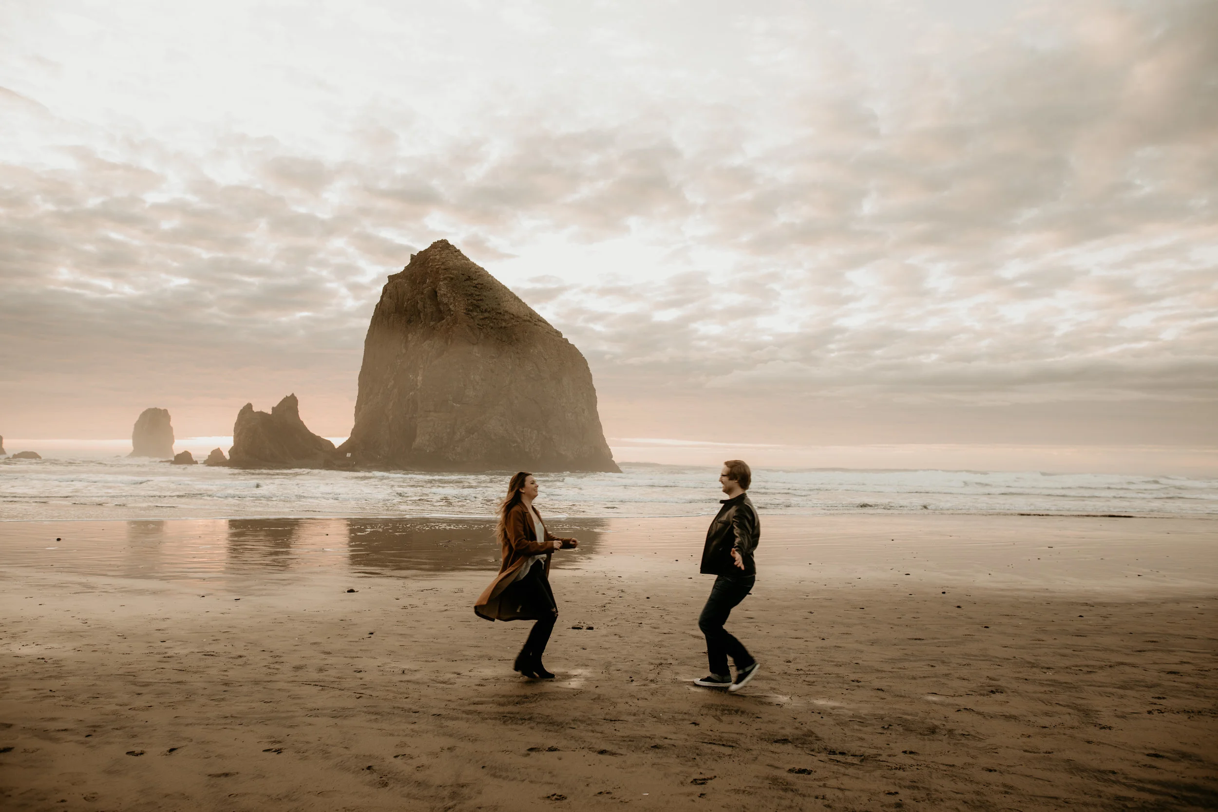 Cannon Beach Engagement Photography 