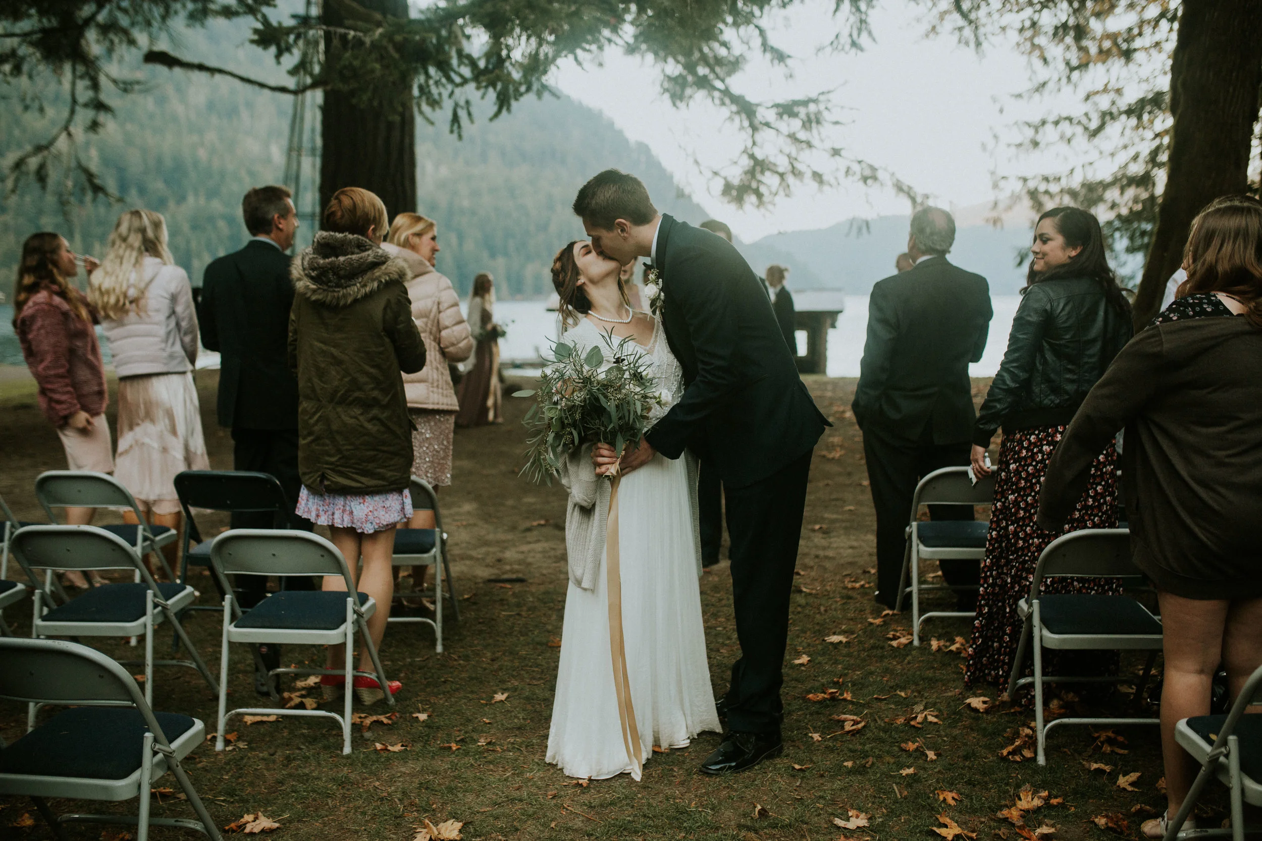 Lake Crescent Elopement Photographer 